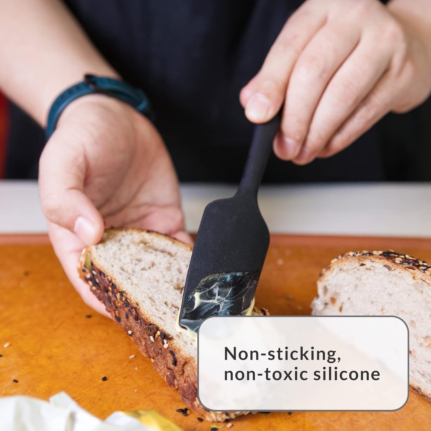 Chef Series 3 Piece Silicone Spatula Set - 600°F Heat Resistant Non Stick Rubber Kitchen Scraper Spatulas for Cooking, Baking, and Mixing – BPA Free and LFGB Certified Silicone (Orange) Chef Series 3 Piece Silicone Spatula Set - 600°F Heat Resistant Non Stick Rubber Kitchen Scraper Spatulas for Cooking, Baking, and Mixing – BPA Free and LFGB Certified Silicone (Orange)