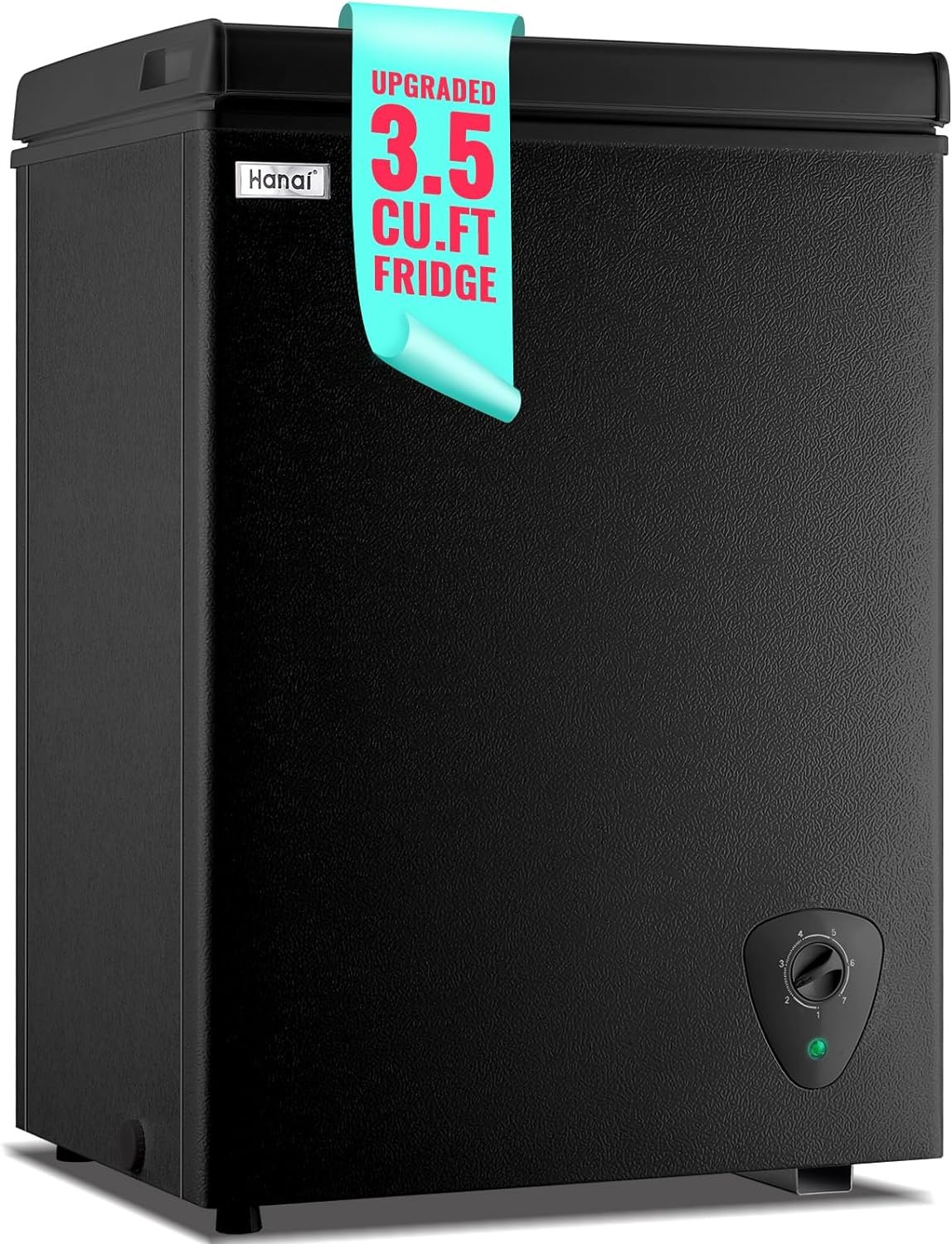 chest-freezer-wanai-deep-freezer-wanai-black-small-chest-freezers-with-storage-basket-top-open-door-mini-compact-freezer - Cooking Appliance World