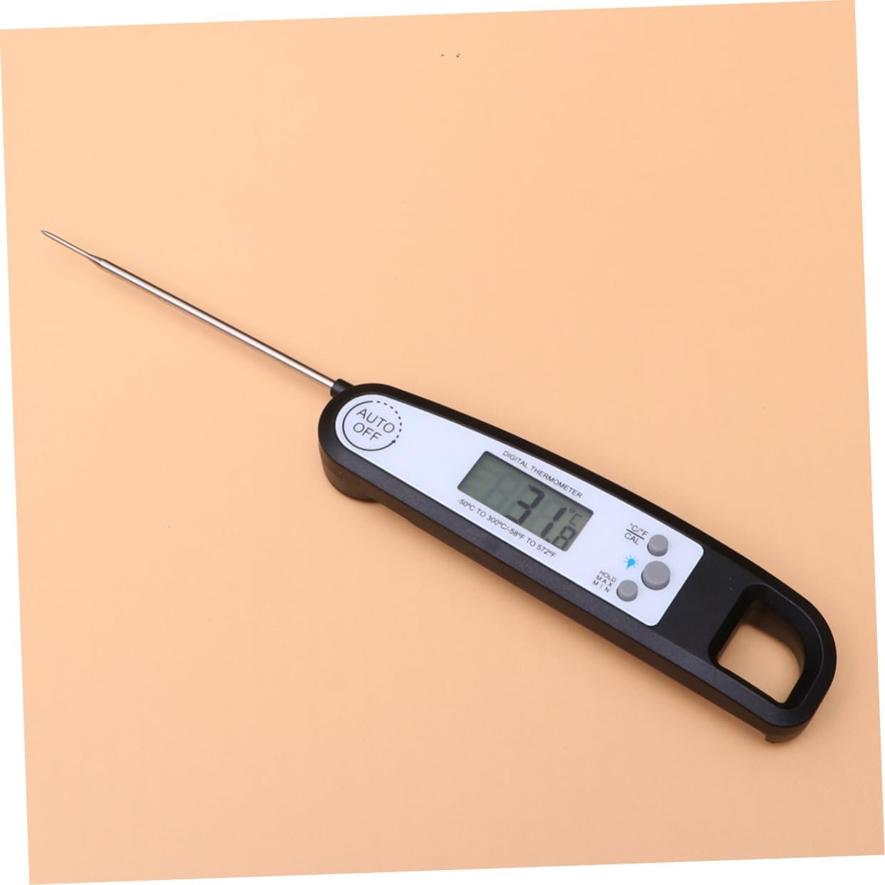 Ciieeo 3pcs Outdoor Thermometer Kitchen Thermometer BBQ Temperature Gauge Food Cooking Meat for Grilling Outdoor Temperature Gauge Digital Grill Thermometer Electronic Probe