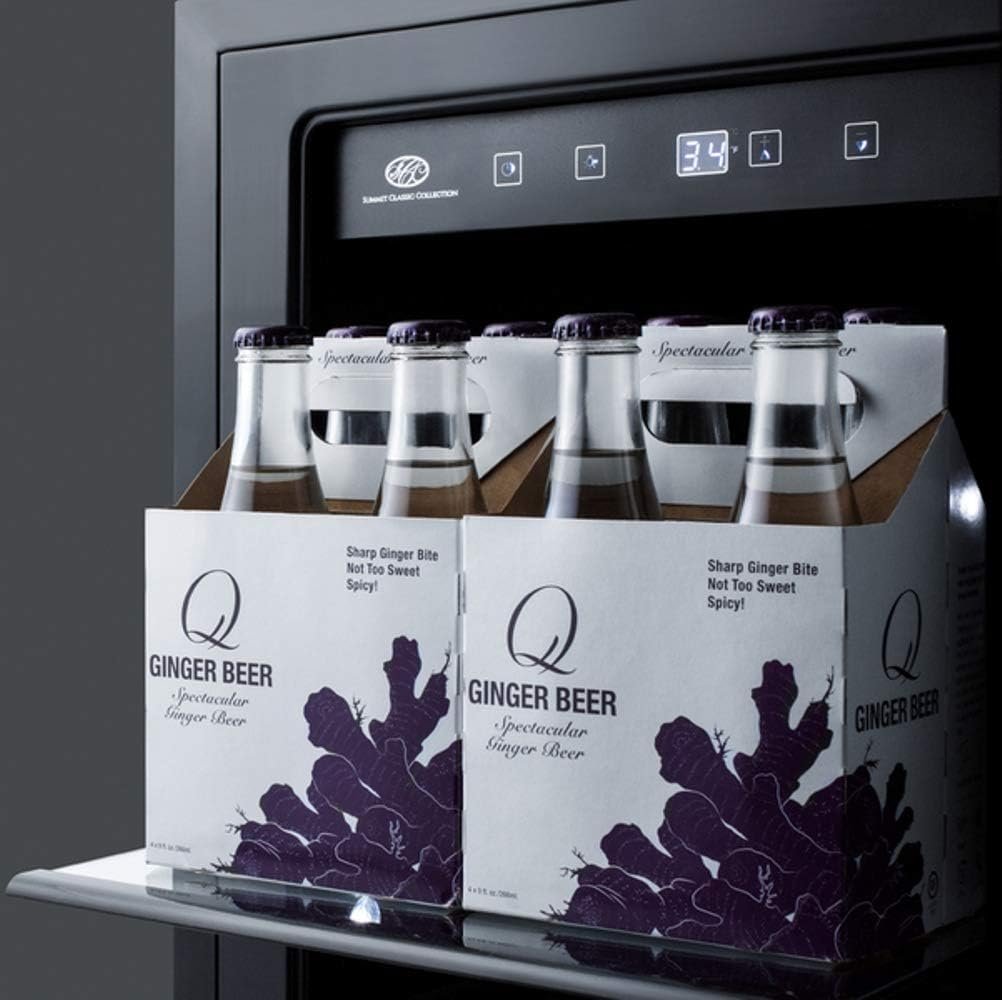 CL181WBV 18 Commercial Beverage Center with 2.9 cu. ft. Capacity Digital Thermostat LED Lighting Professional Handle in Stainless Steel CL181WBV 18 Commercial Beverage Center with 2.9 cu. ft. Capacity Digital Thermostat LED Lighting Professional Handle in Stainless Steel