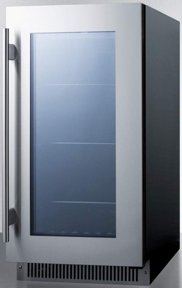 CL181WBV 18 Commercial Beverage Center with 2.9 cu. ft. Capacity Digital Thermostat LED Lighting Professional Handle in Stainless Steel CL181WBV 18 Commercial Beverage Center with 2.9 cu. ft. Capacity Digital Thermostat LED Lighting Professional Handle in Stainless Steel