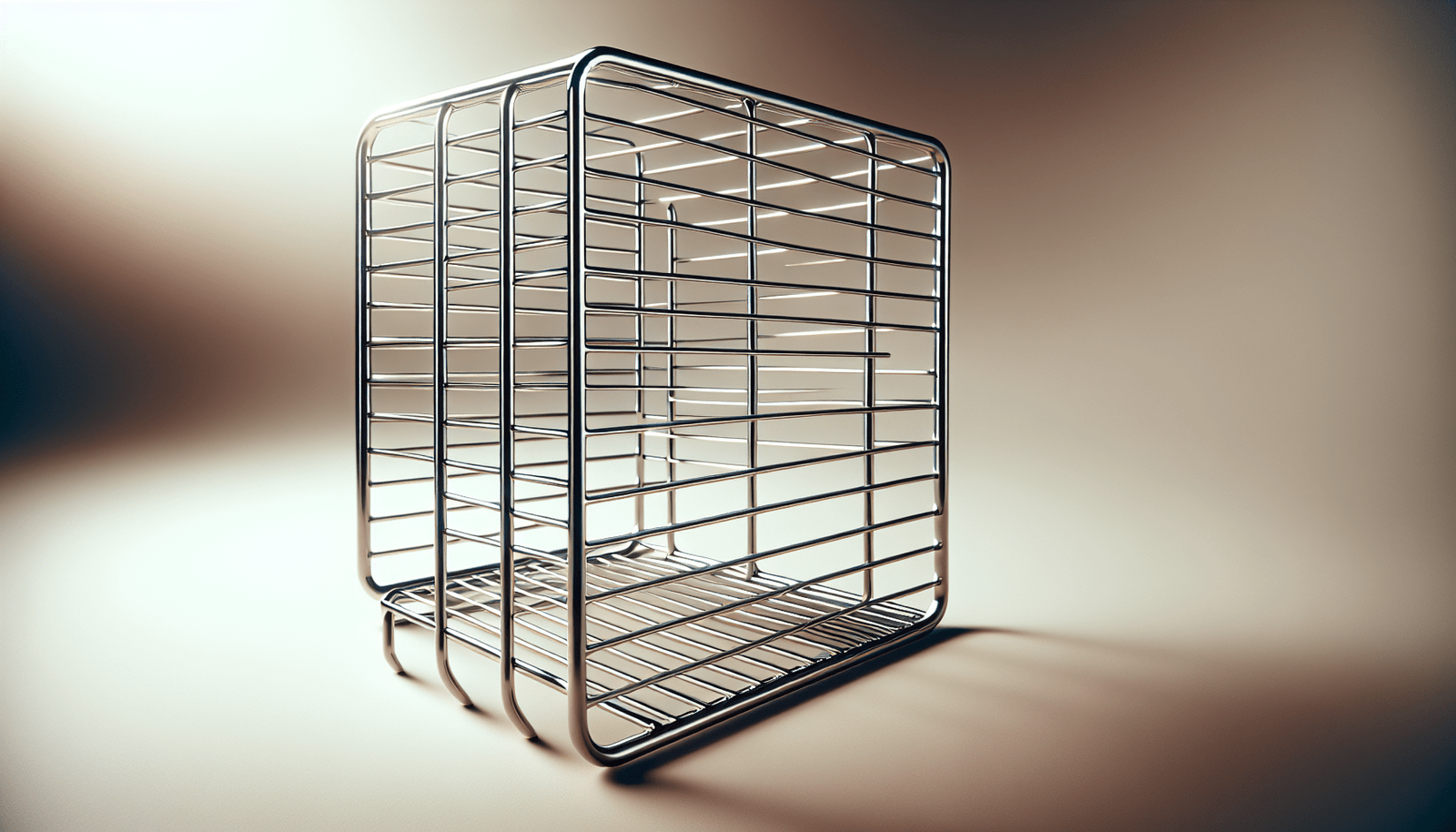 Cooling Rack Cross-wire Grid, Chrome Plated Steel, Commercial Quality, 10 x 18 inch. fits inside most standard full size pans set of 2