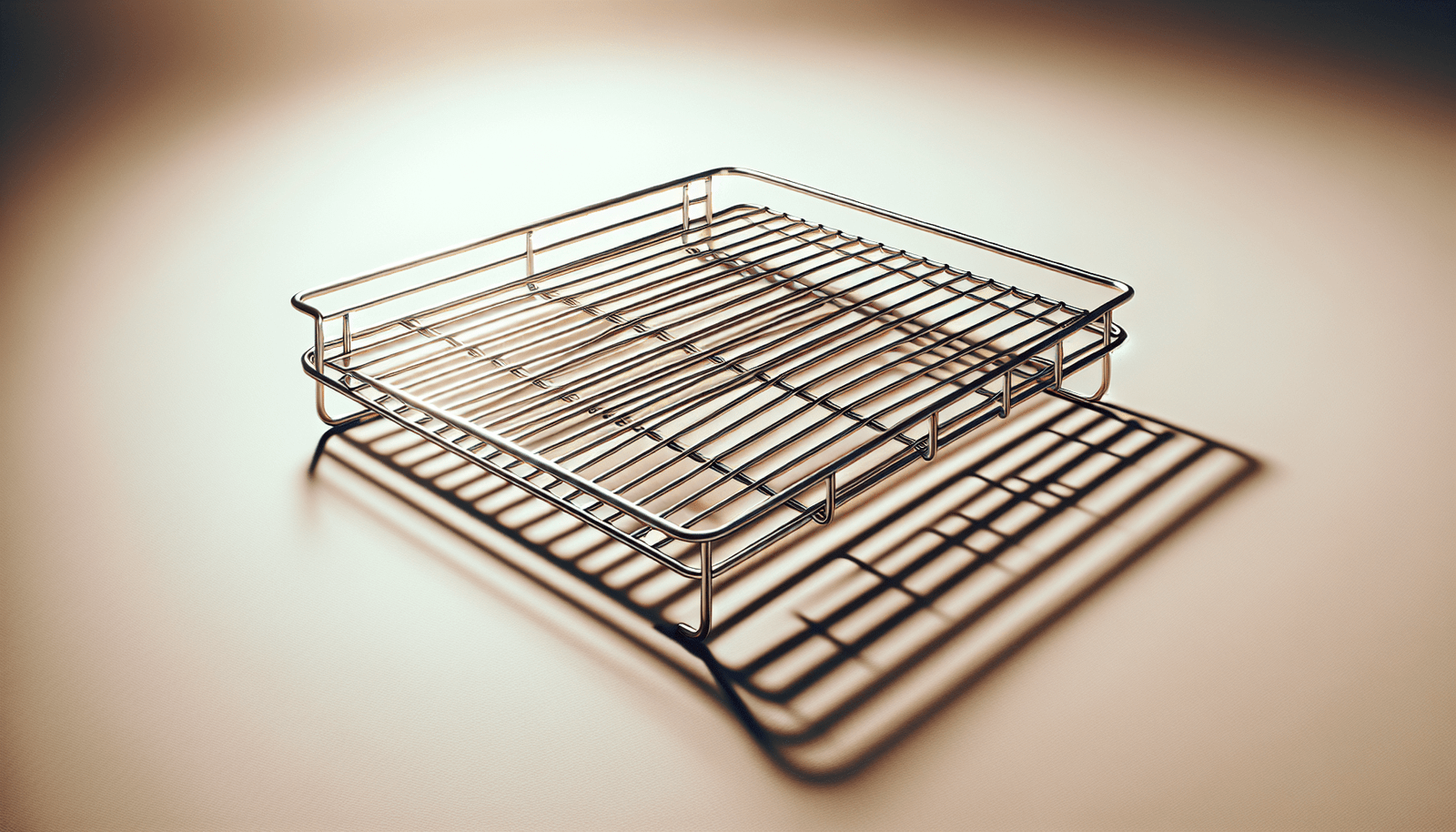Cooling Rack Cross-wire Grid, Chrome Plated Steel, Commercial Quality, 10 x 18 inch. fits inside most standard full size pans set of 2