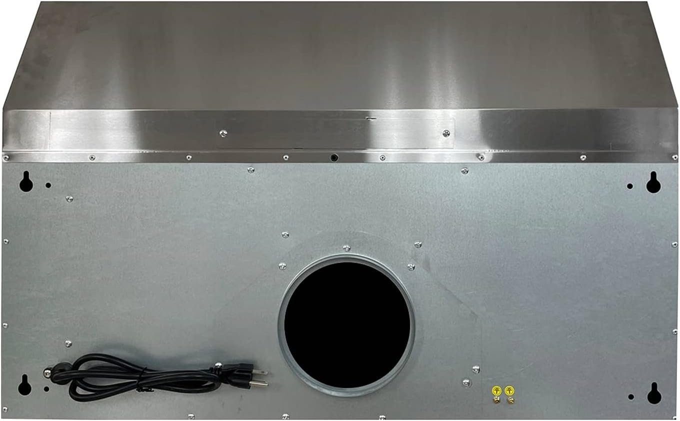 Crown Range Hood Crown 30 in 500 CFM Stainless Steel Under Cabinet Range Hood PRO-FT10