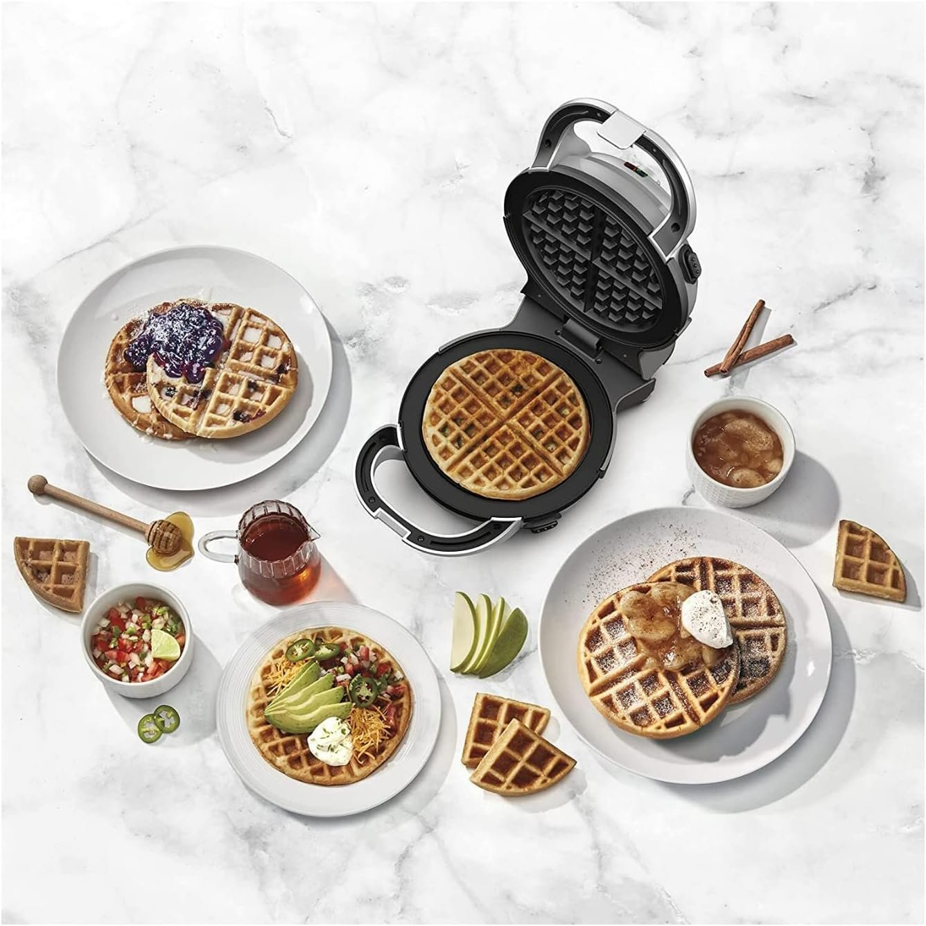 Cuisinart Double Belgian Waffle Maker - Round