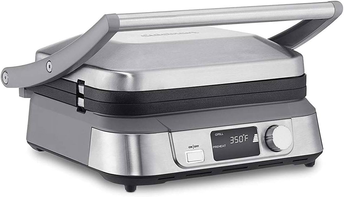 Cuisinart GR-5B Series Griddler Five with 1 YR CPS Enhanced Protection Pack