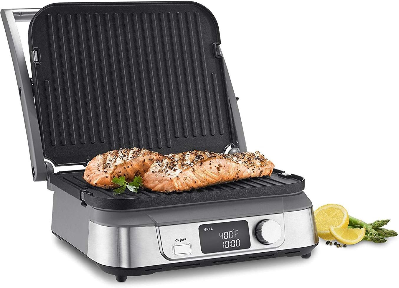 Cuisinart GR-5B Series Griddler Five with 1 YR CPS Enhanced Protection Pack
