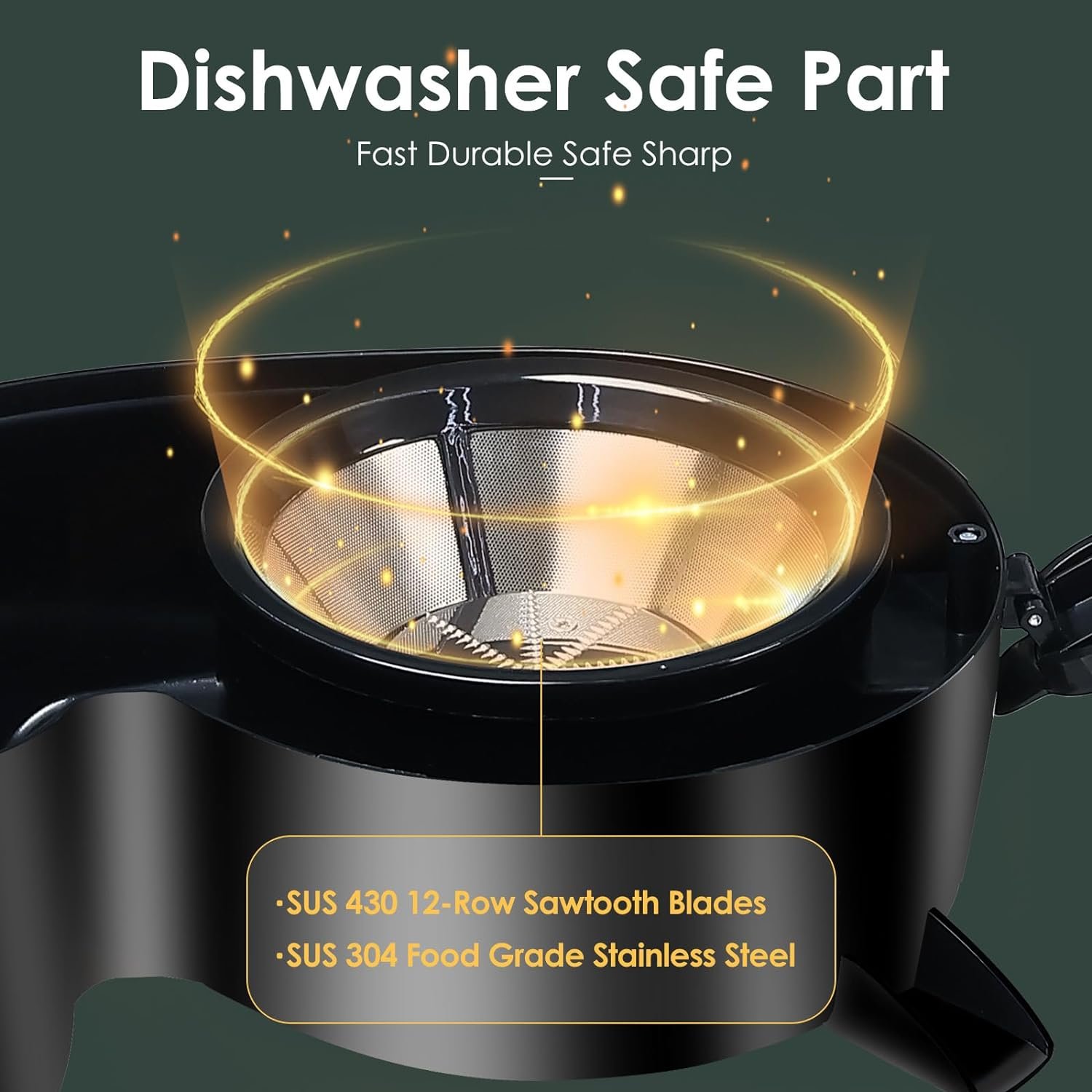 Davivy Food Processors Combo,Centrifugal Juicer,3CUP Electric Food Processor, 50 Oz Smoothie Blender,5 Oz Dry Grinder for BeansNutsSpice Powder,450W,Black (Centrifugal Juicer Blender Grinder Combo)