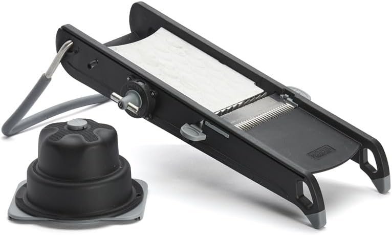 De Buyer Mandoline Swing Plus, 44.5 x 19.5 x 15 cm, Black De Buyer Mandoline Swing Plus, 44.5 x 19.5 x 15 cm, Black