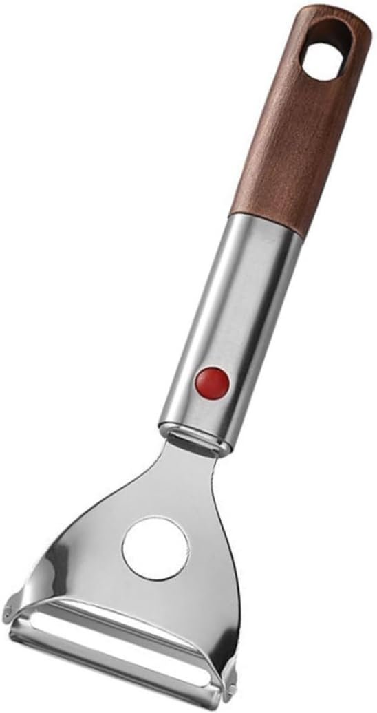 DEARMAMY 2pcs Potato Peeler Slicer Vegetable Veggie Chopper Vegtable Peeler Metal Potato Peeling Tool Food Scraper Tool Potato Scraper Home Tools Y Plane Peeled Stainless Steel