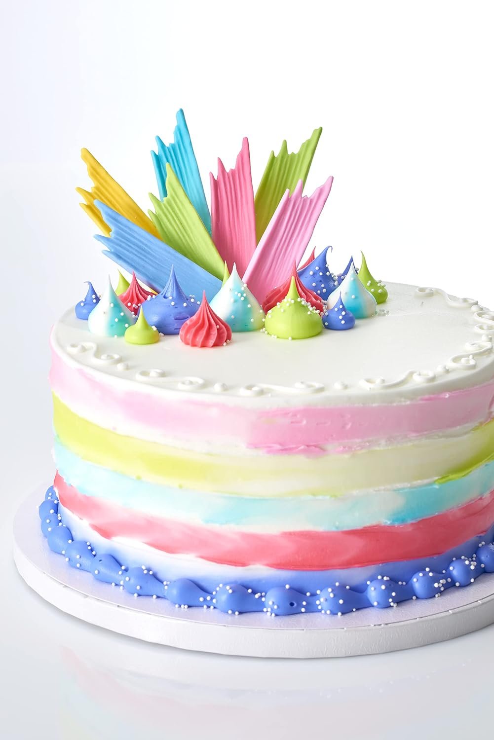 DecoPac 12 Inch 16 Gauge Aluminum Round Cake Pan, 12 W x 3 H, Made From Premium, Hardened Aluminium Alloy For Superior Durability, Uniform Wall Thickness for Even Rising