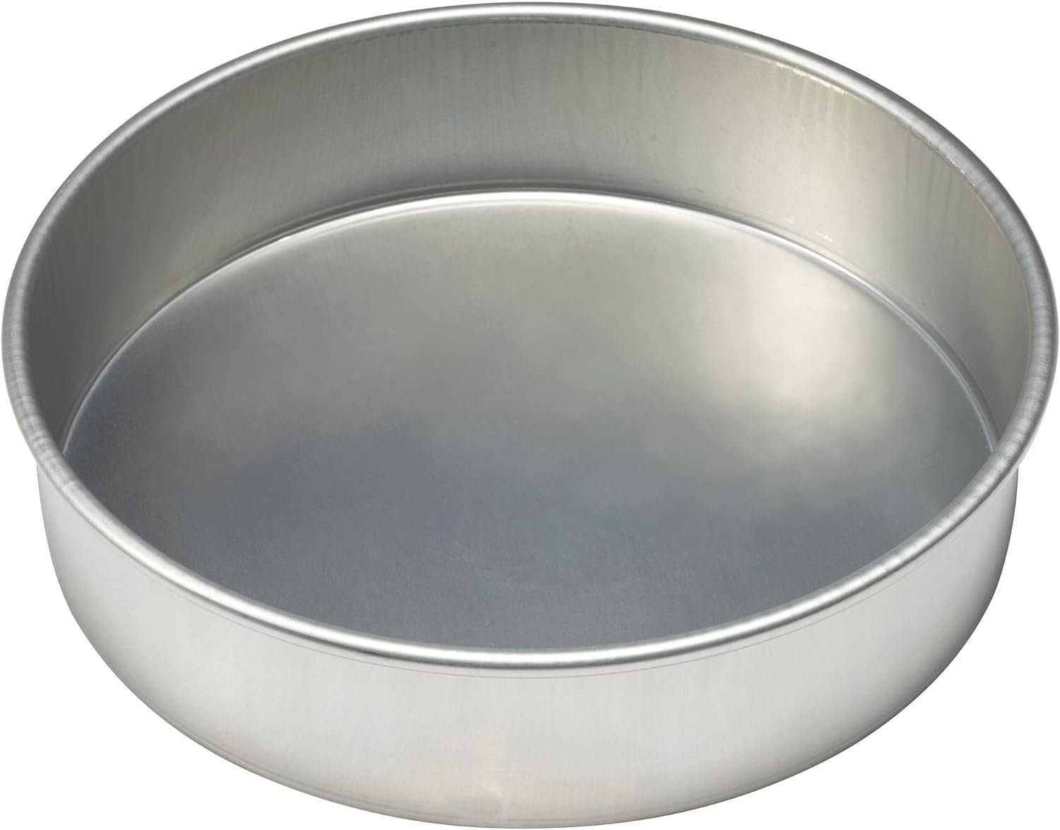 DecoPac 12 Inch 16 Gauge Aluminum Round Cake Pan, 12 W x 3 H, Made From Premium, Hardened Aluminium Alloy For Superior Durability, Uniform Wall Thickness for Even Rising