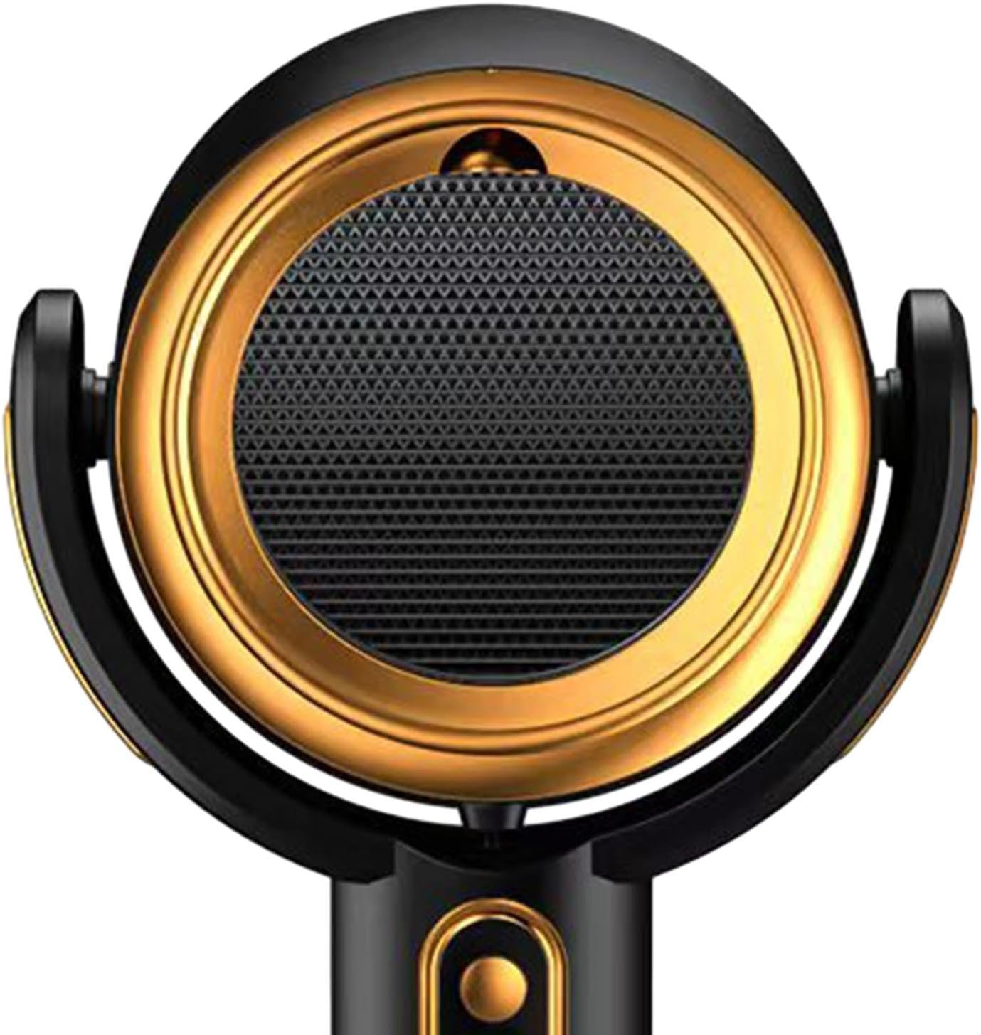 Desktop Range Hood Countertop Kitchen Exhaust Fan 8W 5V Adjustable Angle Mute Easy to Use Portable Range Hood for Kitchen RV, Gold