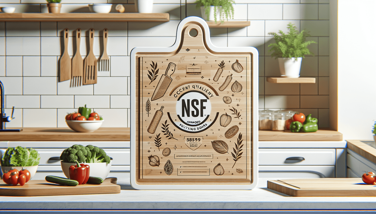 Dexas NSF Approved Poly Cutting Board with Juice Well, 12 x16 x 5/8, White
