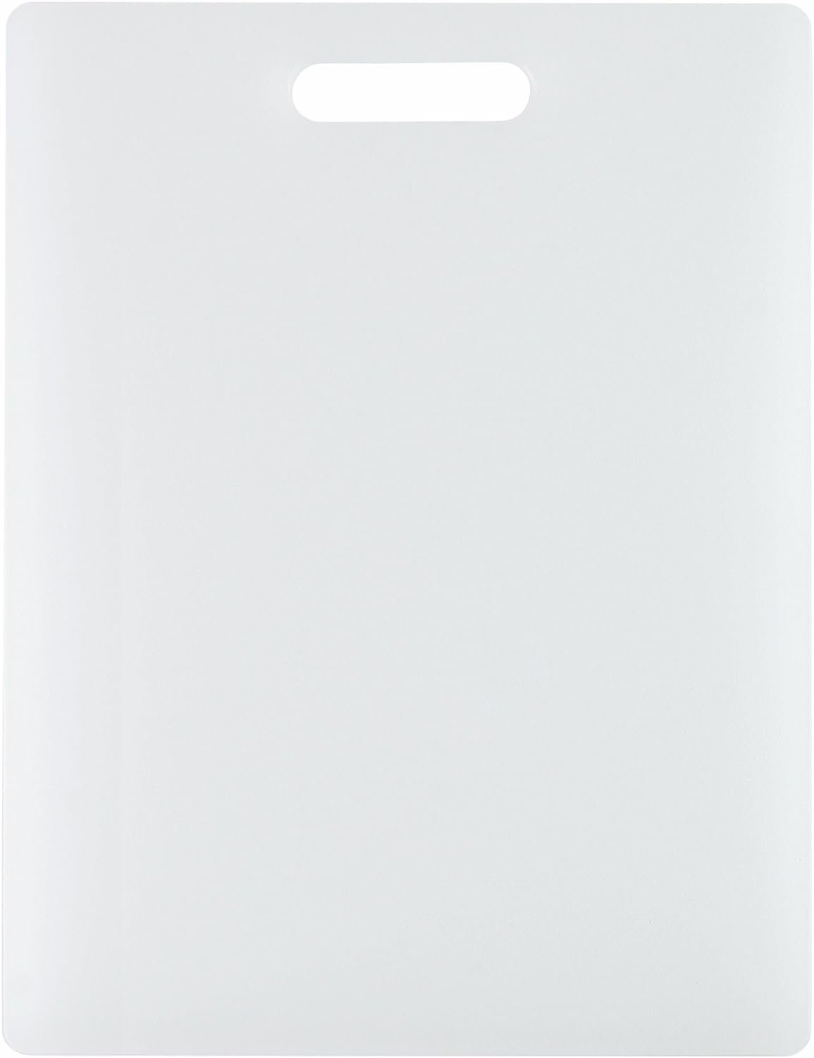 Dexas NSF Polysafe Pastry/Cutting Board with Well, 15 by 20 inches, White
