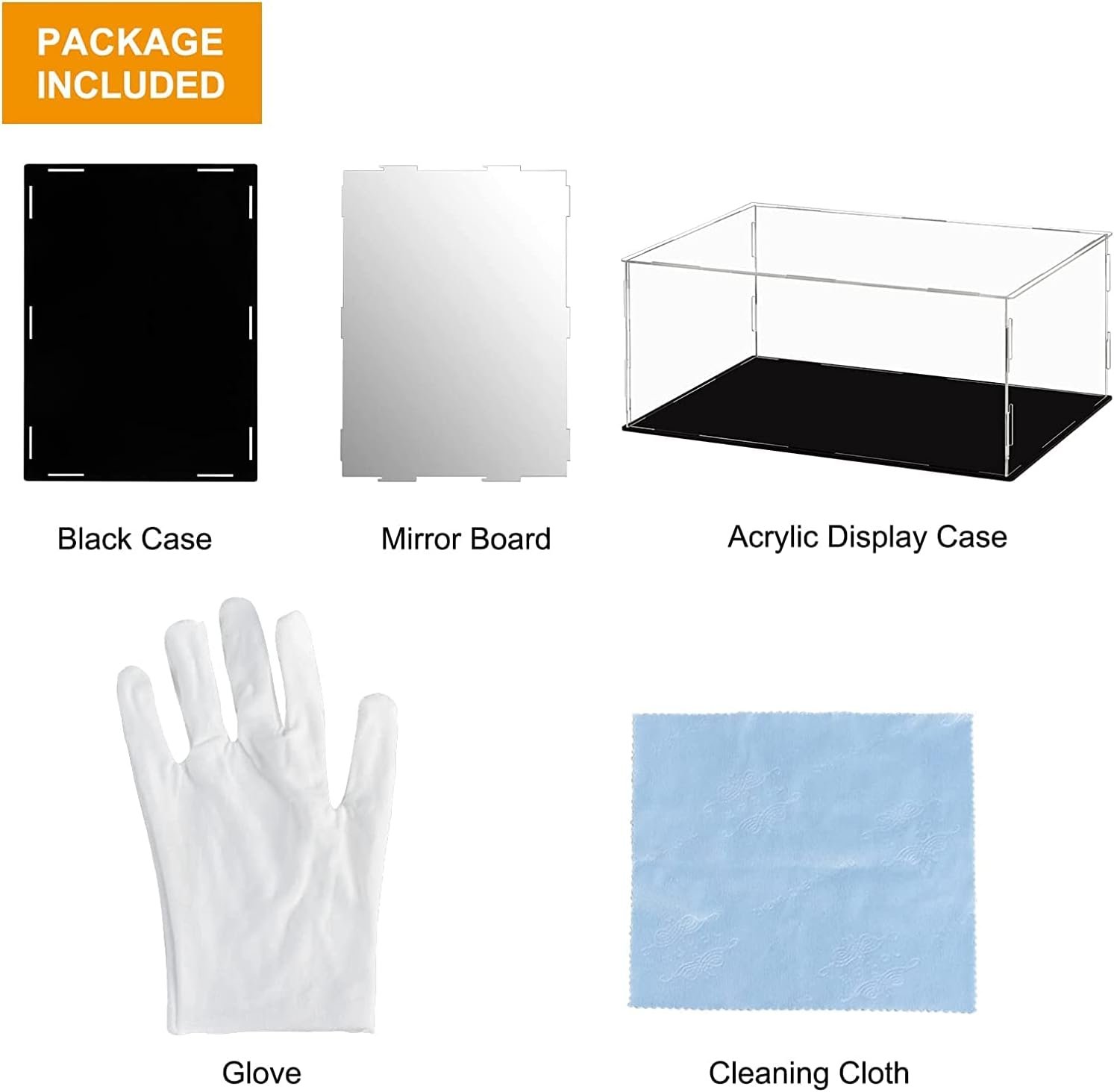 Display Case 14x10x6inch,35x25x15cm for Collectibles Assemble Clear Acrylic Box Alternative Glass Case for Display Action Figures Home Storage Organizing Toys A6 Display Case 14x10x6inch,35x25x15cm for Collectibles Assemble Clear Acrylic Box Alternative Glass Case for Display Action Figures Home Storage Organizing Toys A6