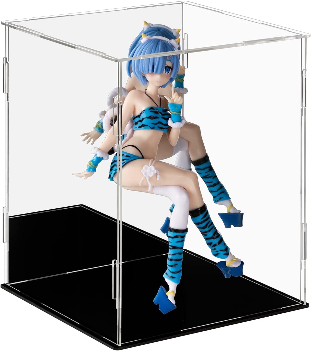 Display Case 14x10x6inch,35x25x15cm for Collectibles Assemble Clear Acrylic Box Alternative Glass Case for Display Action Figures Home Storage Organizing Toys A6 Display Case 14x10x6inch,35x25x15cm for Collectibles Assemble Clear Acrylic Box Alternative Glass Case for Display Action Figures Home Storage Organizing Toys A6