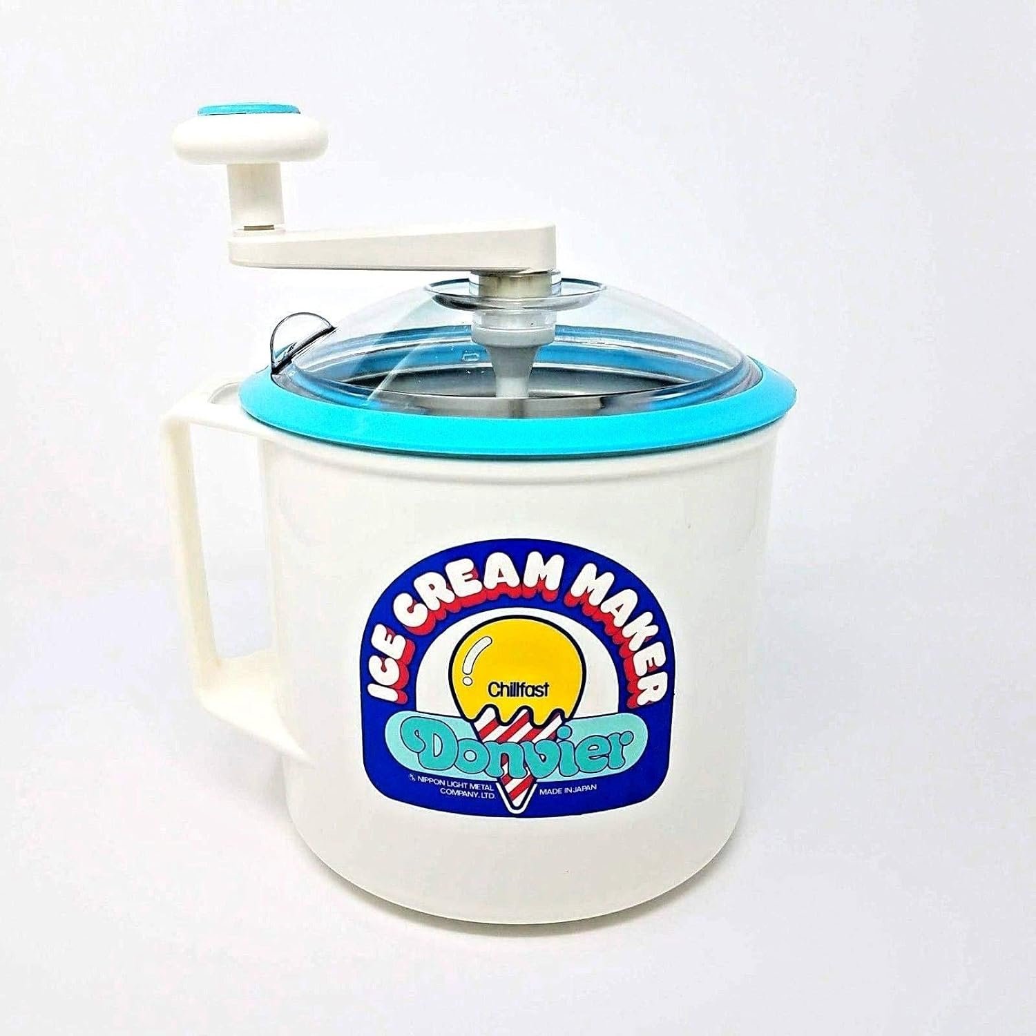 Donvier Chillfast 1 Quart Ice Cream Maker - Select from Pink, Yellow, Blue or White Trim Donvier Chillfast 1 Quart Ice Cream Maker - Select from Pink, Yellow, Blue or White Trim