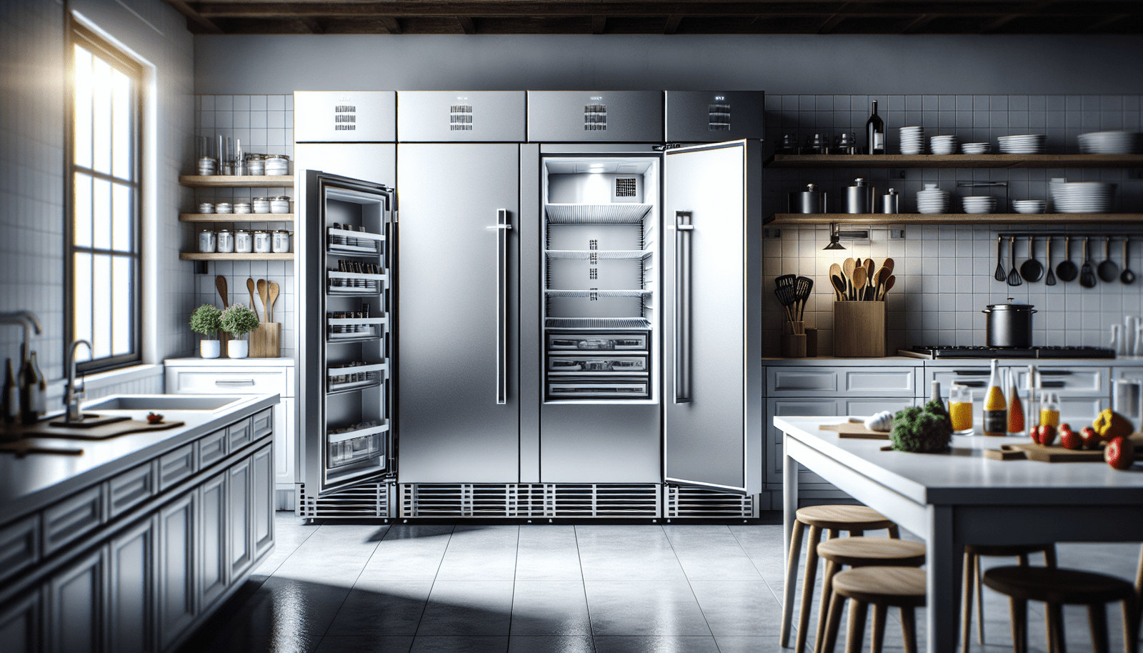 Dukers D83F Commercial 3-Door Reach-in Freezer Dukers D83F Commercial 3-Door Reach-in Freezer