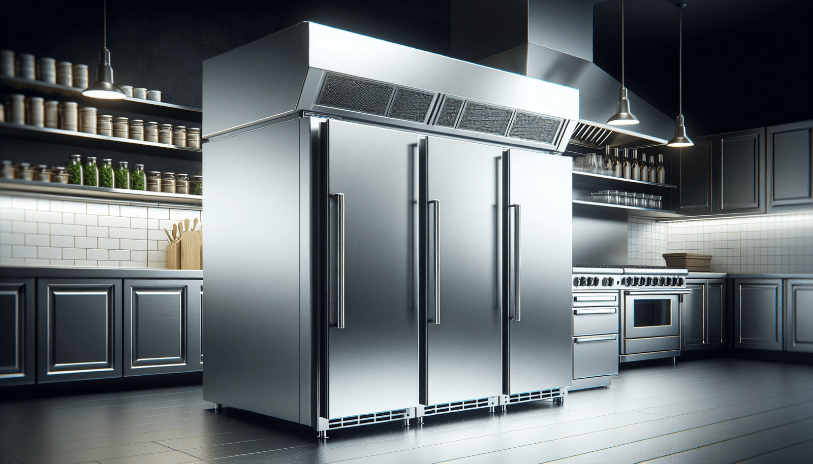 Dukers D83F Commercial 3-Door Reach-in Freezer Dukers D83F Commercial 3-Door Reach-in Freezer