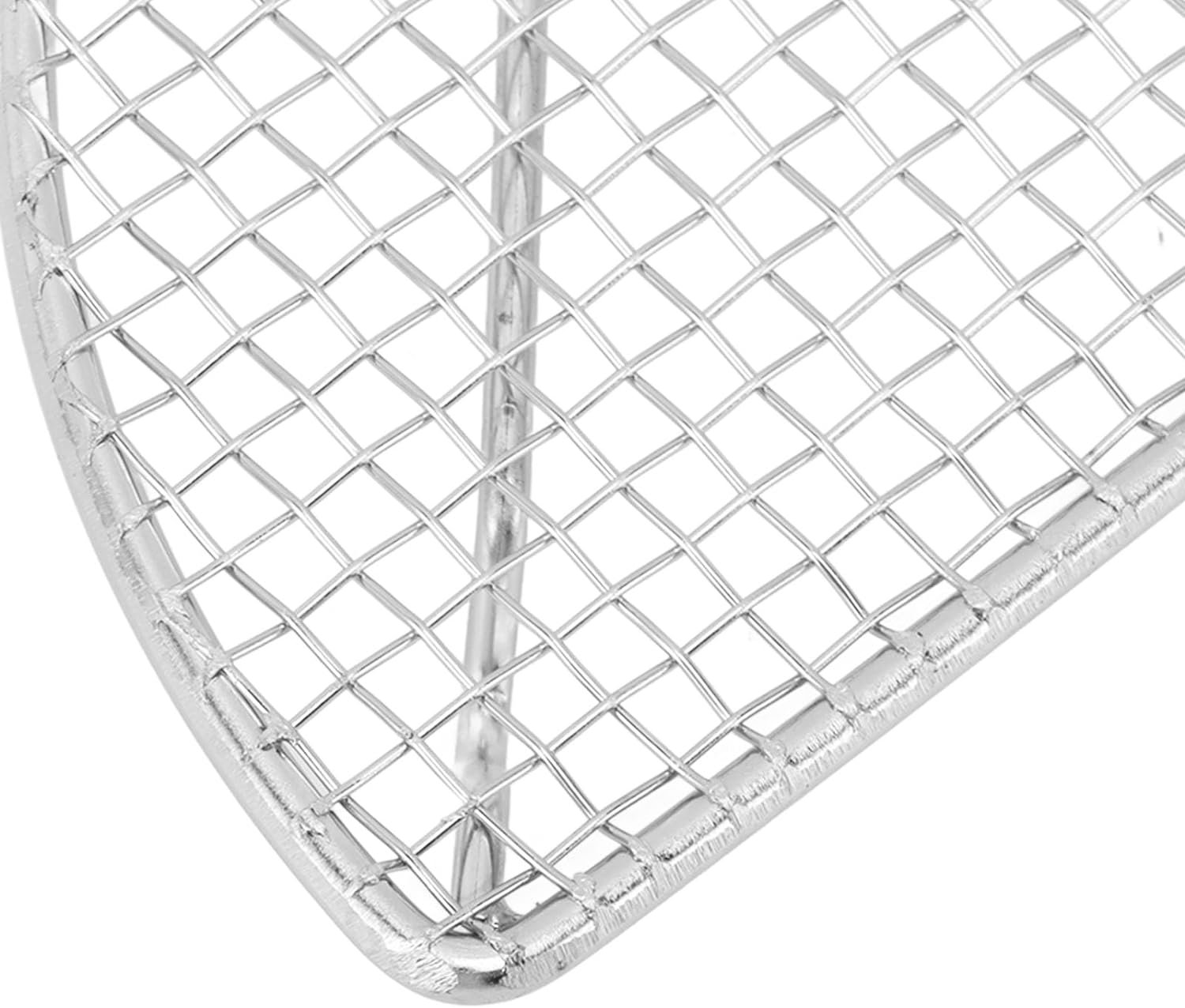 Duty Wire Cooking Rack, Cooling Rack Multi Purpose Thick Grid Dishwasher Safe for Roasting (Large Semicircle 20CM)