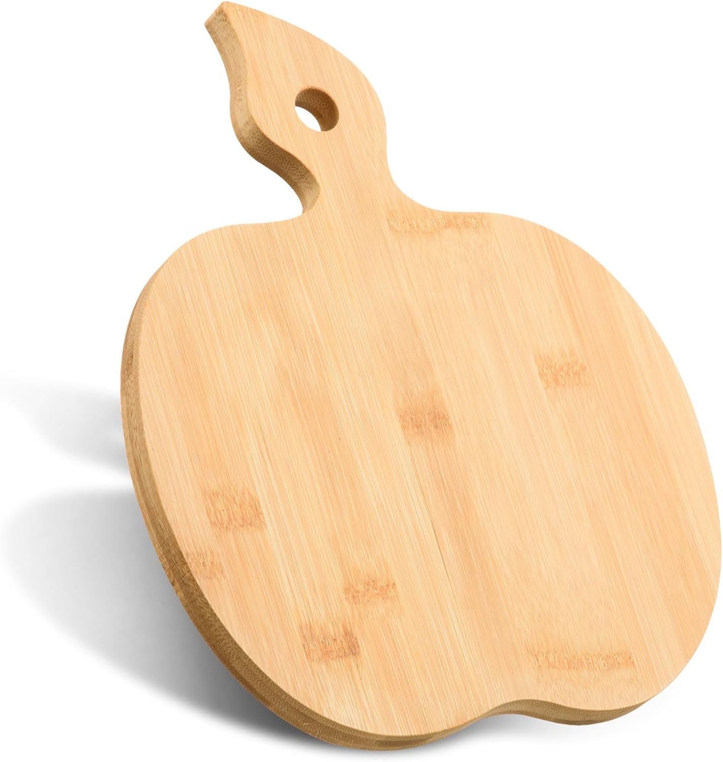 Easter Bunny Shaped Cutting Board Rabbit Bamboo Charcuterie Board Wooden Bread Cheese Serving Tray Platter Kitchen Chopping Board for Easter Spring Holiday Housewarming Gift,13.78x7.68x0.59