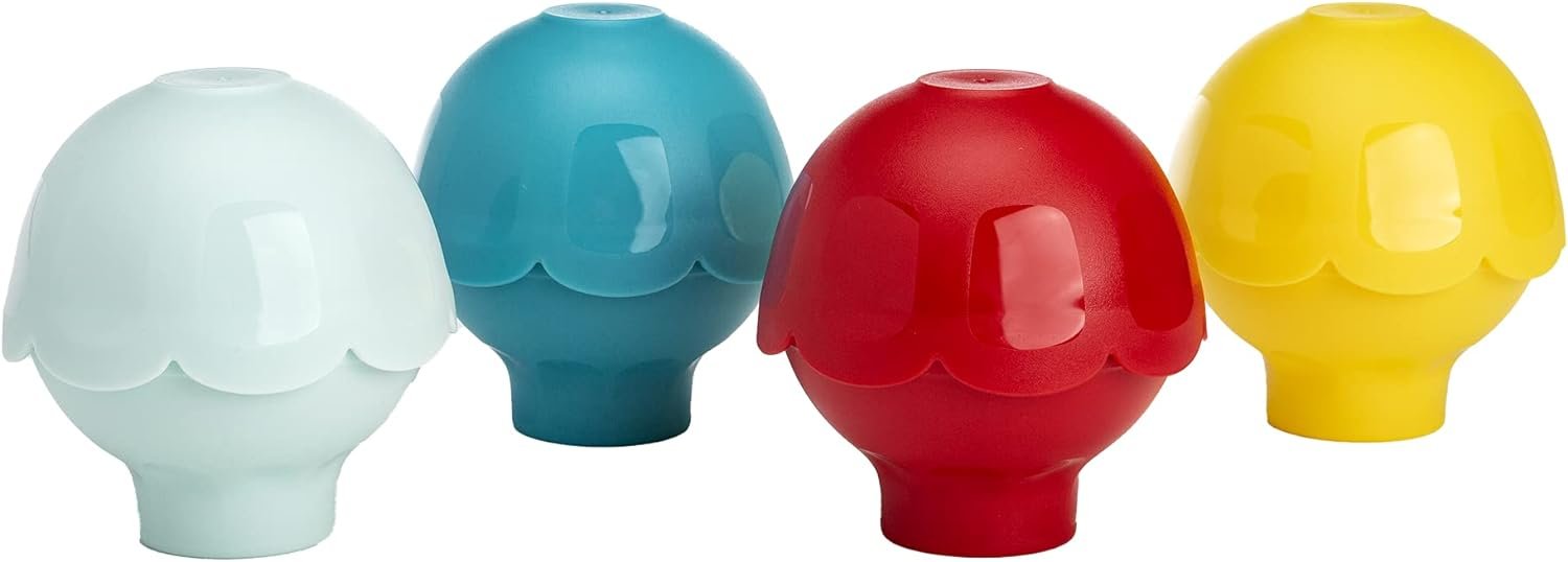 Ecolution Micro-Pop Popcorn Ball Maker Set, Create the Perfect Sized Treats, Made Without BPA, Mess-Free Dishwasher Safe, 4-Piece Set, Multicolor Ecolution Micro-Pop Popcorn Ball Maker Set, Create the Perfect Sized Treats, Made Without BPA, Mess-Free Dishwasher Safe, 4-Piece Set, Multicolor