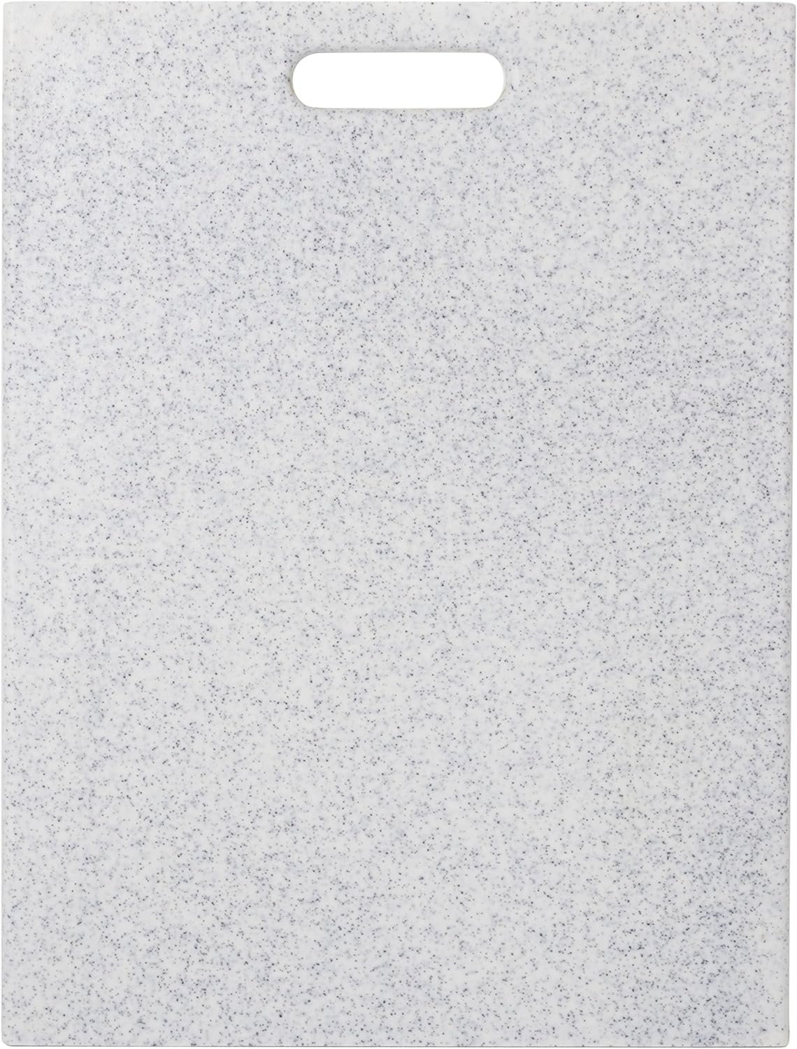 EcoSmart PolyCoco Cutting Board, Light Gray, 12 by 16, Recycled Plastic and Coconut Shell, Made in the USA by Architec