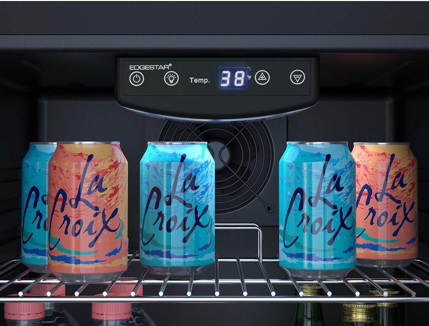 EdgeStar BWC91SS 17 Inch Wide 80 Can Capacity Extreme Cool Beverage Center