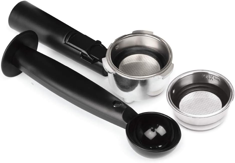 EspressoWorks All-In-One Espresso Machine with Milk Frother 7-Piece Set - Cappuccino Maker Includes Grinder, Frothing Pitcher, Cups, Spoon and Tamper - Coffee Gifts (White) EspressoWorks All-In-One Espresso Machine with Milk Frother 7-Piece Set - Cappuccino Maker Includes Grinder, Frothing Pitcher, Cups, Spoon and Tamper - Coffee Gifts (White)