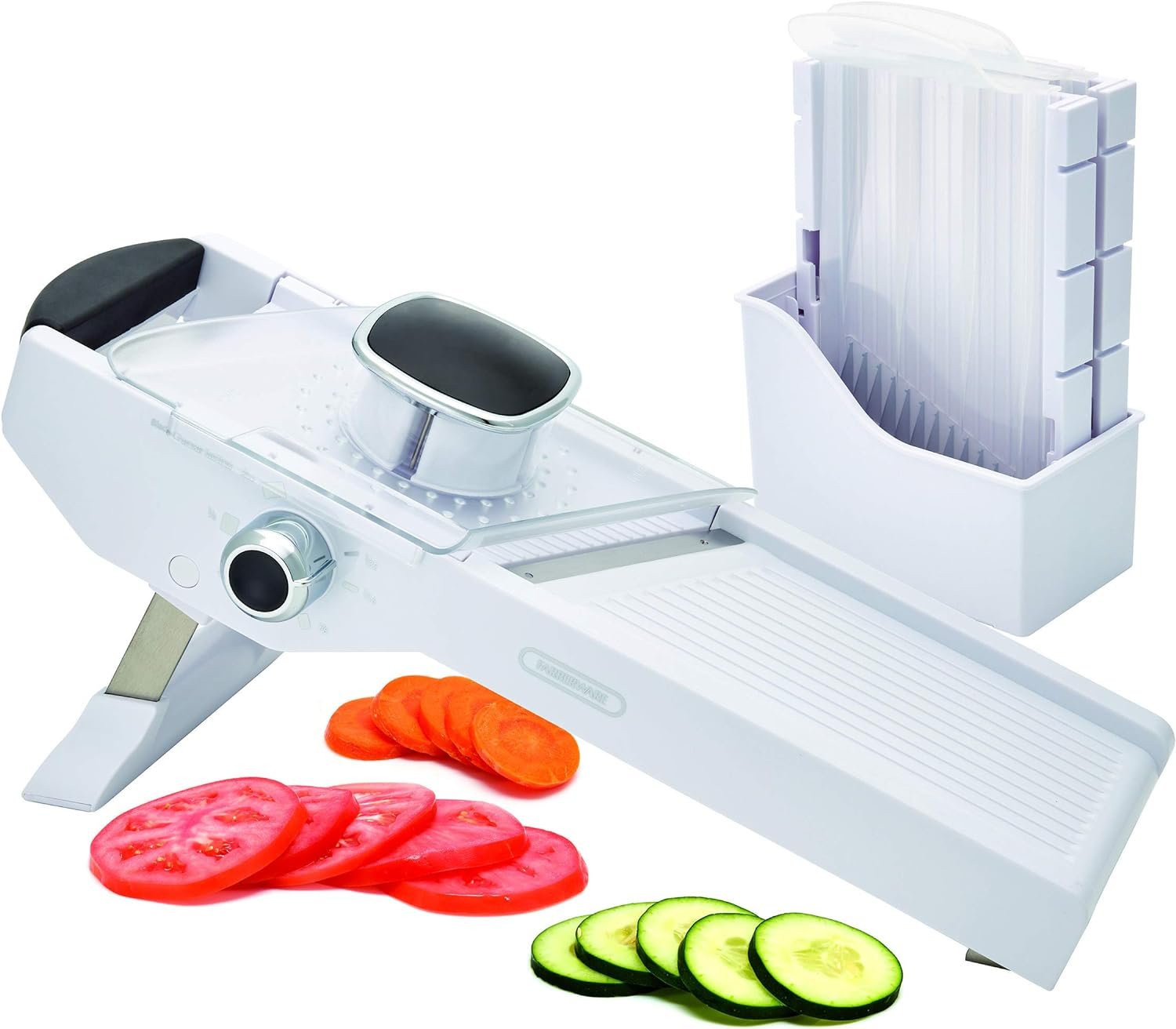 Farberware Food Slicer with Four Blades, White