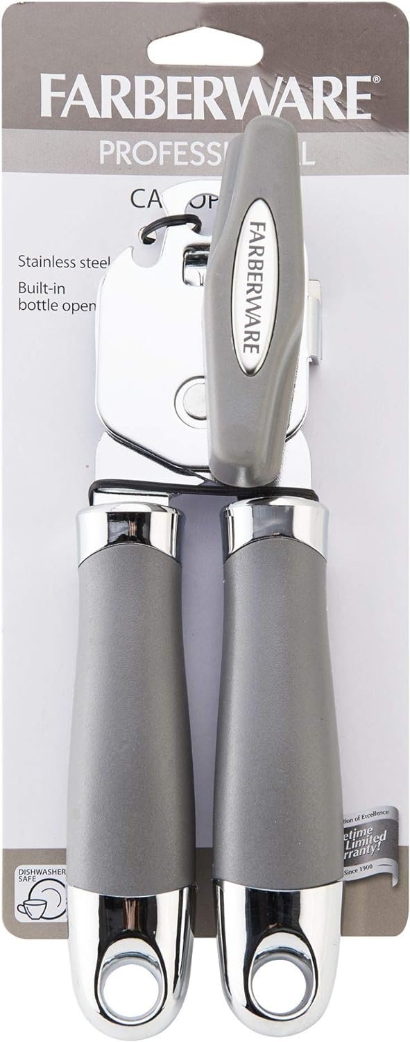 Farberware Pro 2 Can Opener, Jewel Gray, One Size (5188987) Farberware Pro 2 Can Opener, Jewel Gray, One Size (5188987)