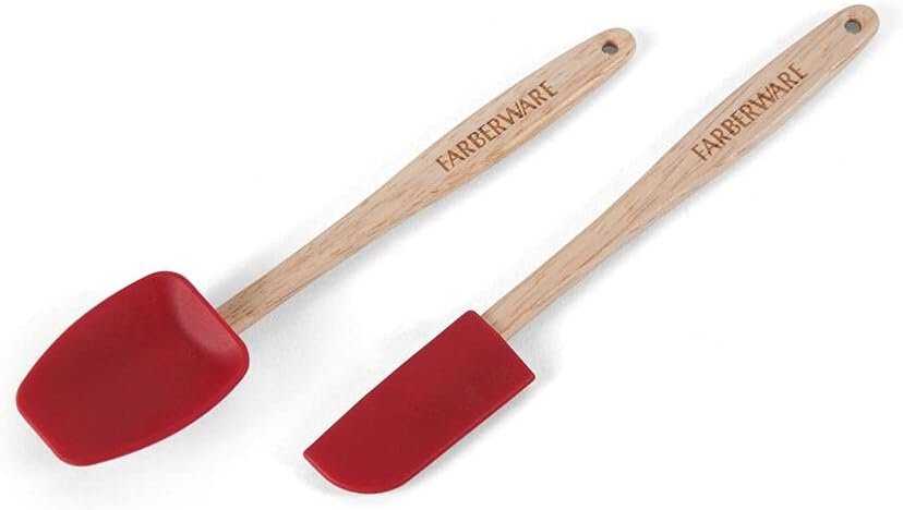 Farberware, Strawberry Pro Mini Silicone Spatulas, Set Of 2, STD
