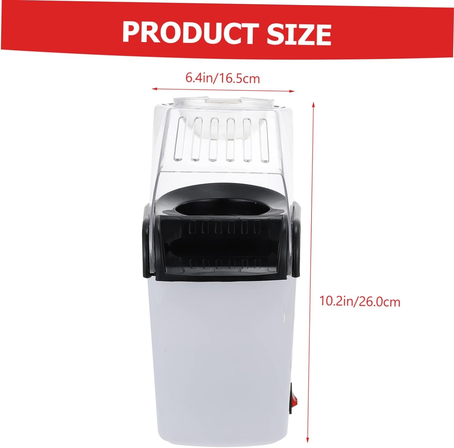 FELTECHELECTR 1 Set Automatic Popcorn Machine Hot Air Popcorn Snack Maker For Kids Popcorn Machine Movie Theater Style Nostalgia Popcorn Maker Small Home Appliances White Pet Child FELTECHELECTR 1 Set Automatic Popcorn Machine Hot Air Popcorn Snack Maker For Kids Popcorn Machine Movie Theater Style Nostalgia Popcorn Maker Small Home Appliances White Pet Child