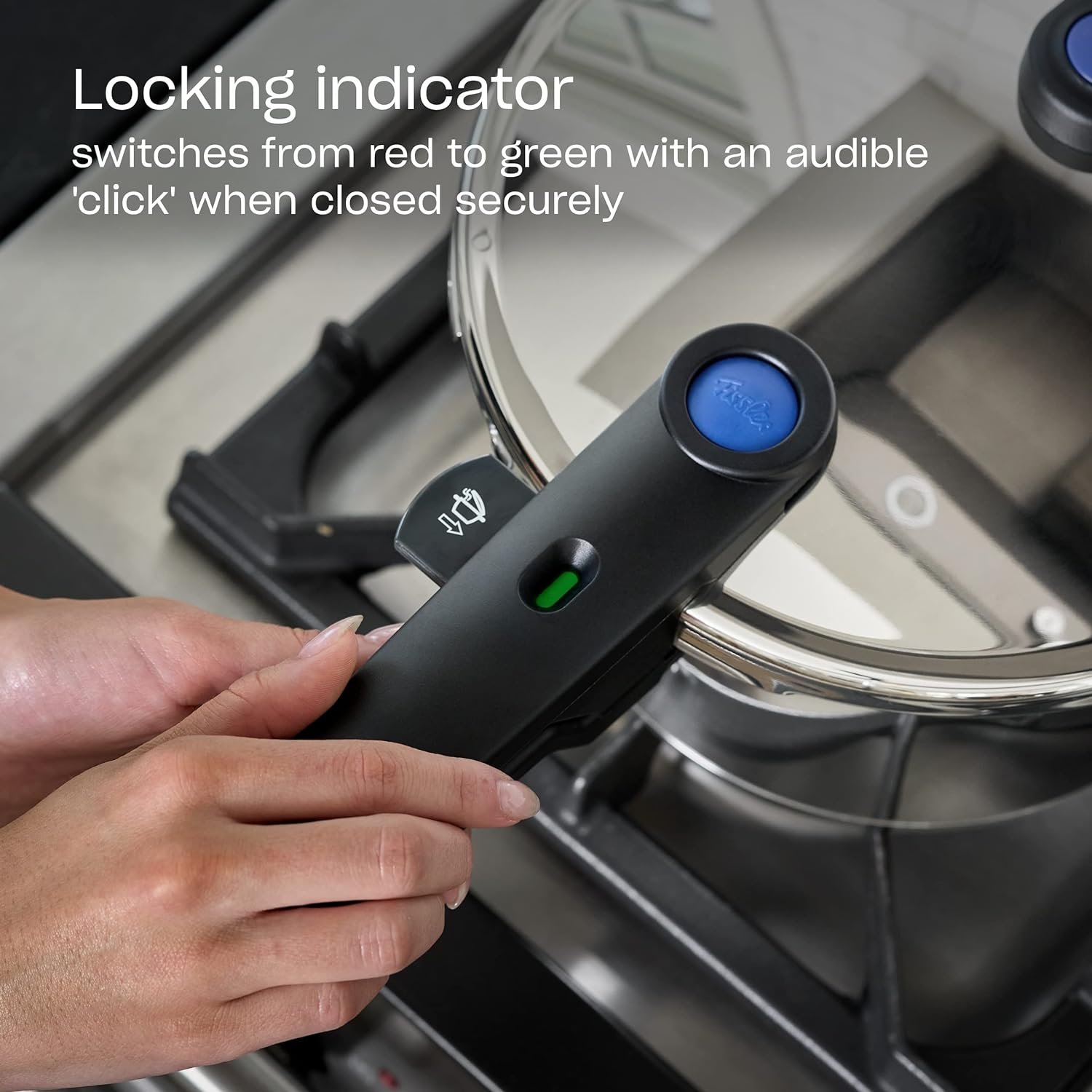 Fissler Stainless Steel Vitaquick Pressure Cooker with Glass Lid, For All Cooktops, 6.3 Quarts Fissler Stainless Steel Vitaquick Pressure Cooker with Glass Lid, For All Cooktops, 6.3 Quarts