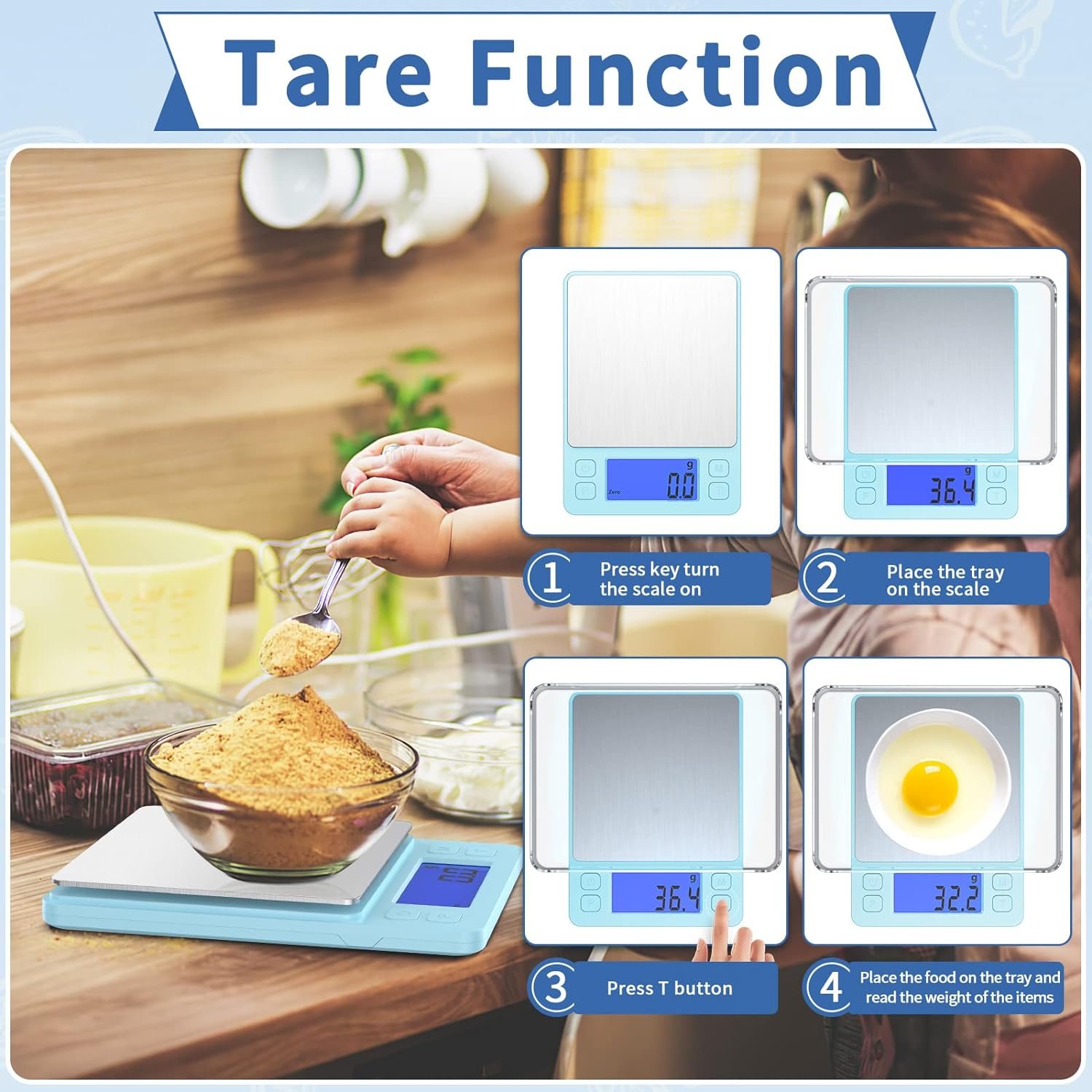 Food Kitchen Scale High Precision Review