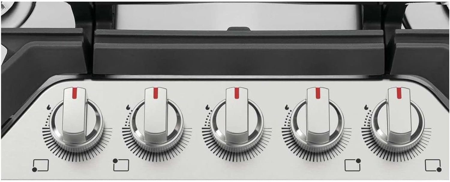 Frigidaire GCCG3048A 30 Inch Wide 5 Burner Gas Cooktop with Quick Boil Burner - Black Frigidaire GCCG3048A 30 Inch Wide 5 Burner Gas Cooktop with Quick Boil Burner - Black