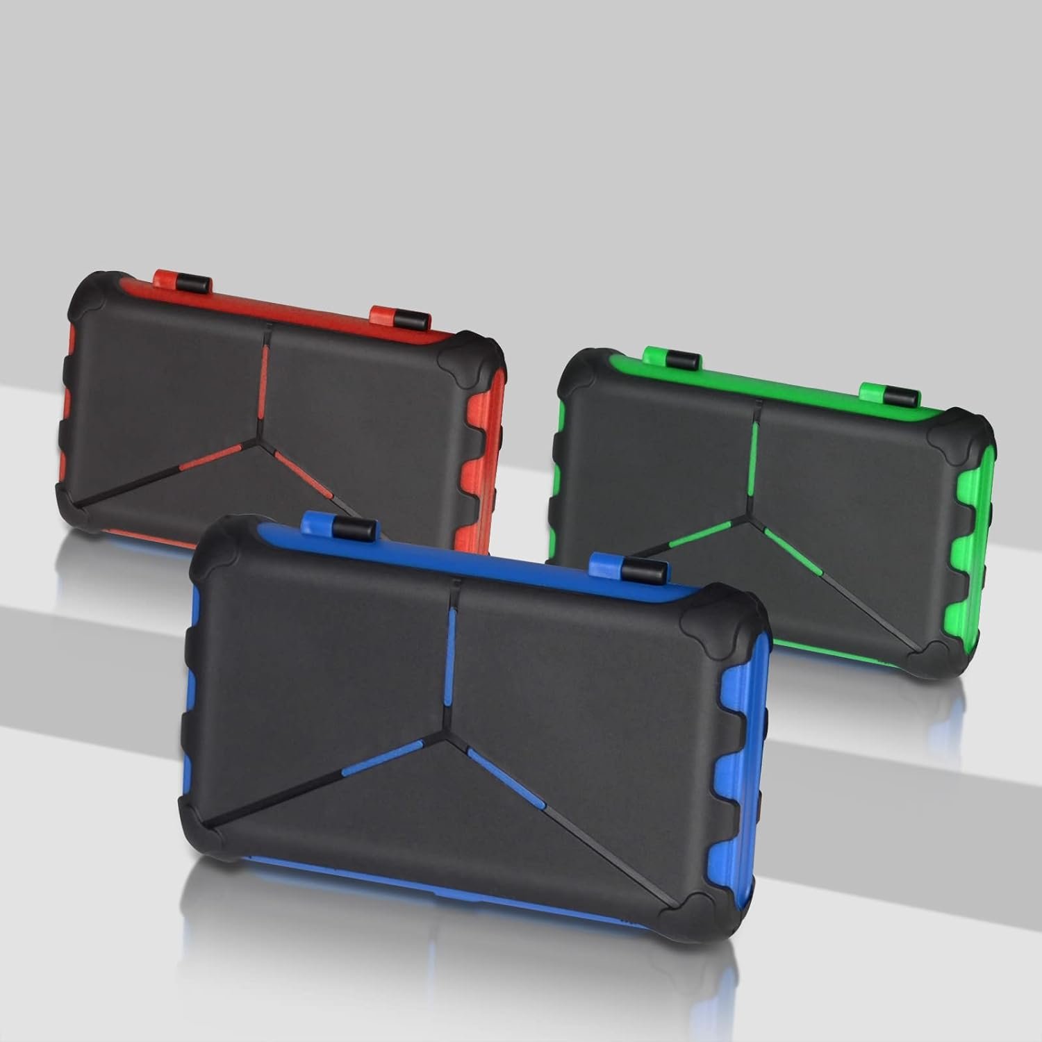 Fuzion TRI Digital Scale, 200g Gram Scale in 0.01g Increments, Digital Pocket Scale, 6 Measure Units for Food, Jewelry, Herbs, Powder, Small Scale with LCD, Tare (Blue)