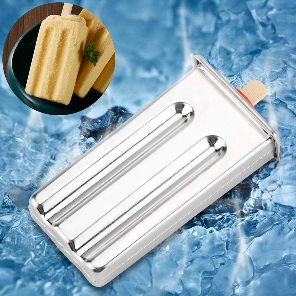 Fydun 6- Less Steel Ice Cream Maker Making Tool For Kitchen With Rack Wide Range Of Uses