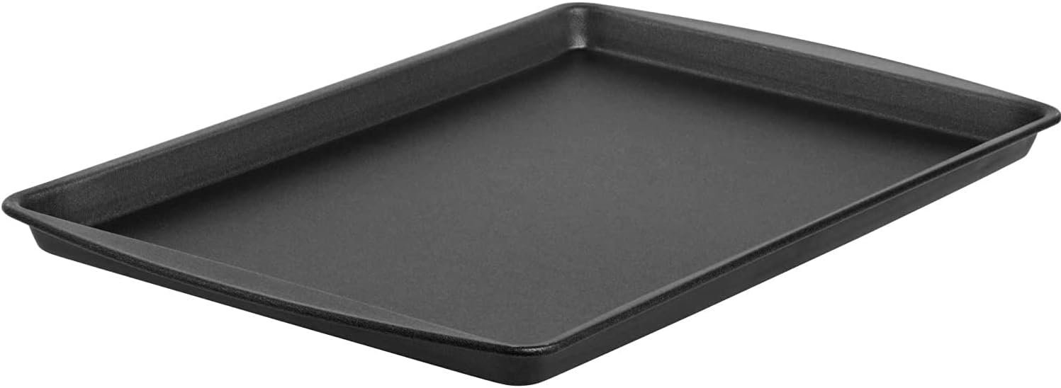 G  S Metal Products Company ProBake Nonstick Cookie Sheet Baking Pan, 15.2 x 10.2 x 0.7, Gray
