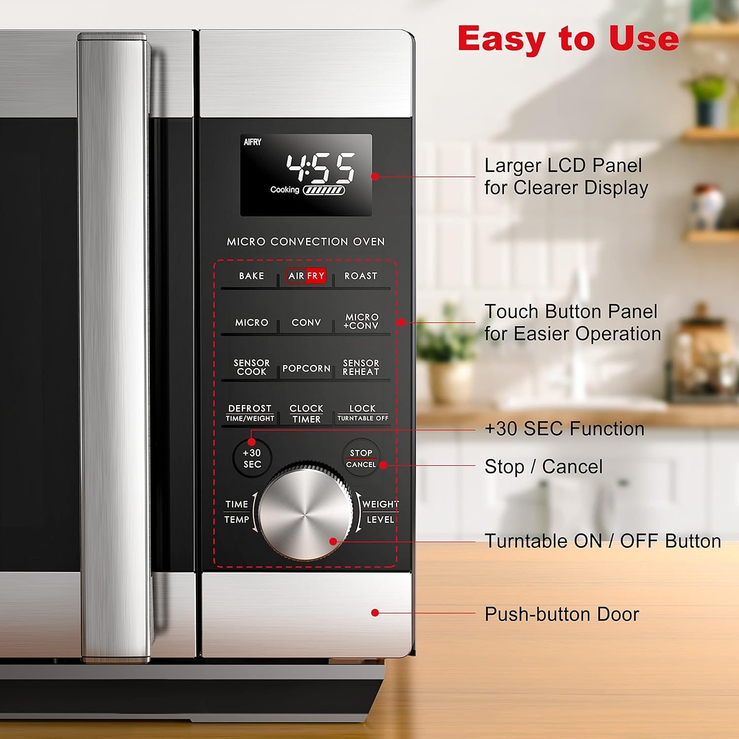 Galanz GSWWA16S1SA10 3-in-1 SpeedWave with TotalFry 360, Microwave, Air Fryer, Convection Oven with Combi-Speed Cooking, 1.6 Cu.Ft/ 1000W, Stainless Steel Galanz GSWWA16S1SA10 3-in-1 SpeedWave with TotalFry 360, Microwave, Air Fryer, Convection Oven with Combi-Speed Cooking, 1.6 Cu.Ft/ 1000W, Stainless Steel