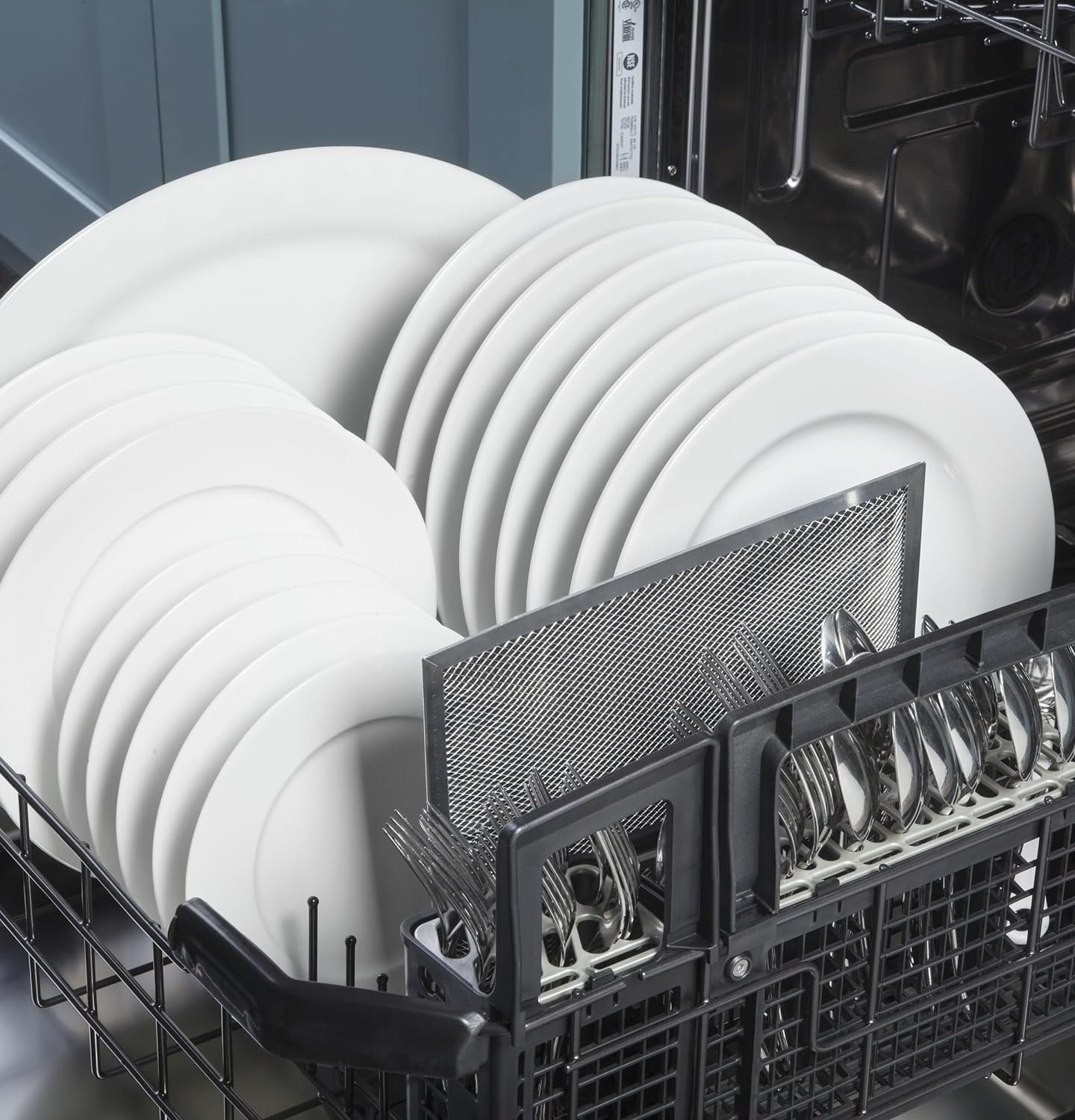 GE 30 Energy Star Certified Under The Cabinet Hood with Convertible Duct, Vertical and rear exhaust with, 2 Speed Exhaust Fan, Reusable Filter and LED Lights in White