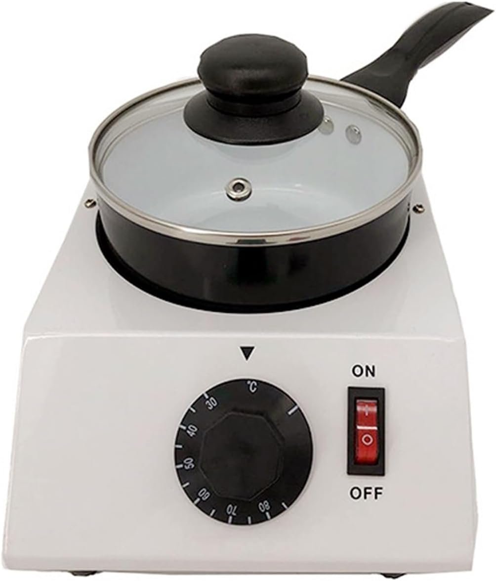 Generic Electric Chocolate Melting Pot - 110v Commercial Chocolate Candy Melting Pot Single Pot | Electric Chocolate Fountain Fondue Chocolate Melt Pot Melter Machine Chocolate DIY Tool