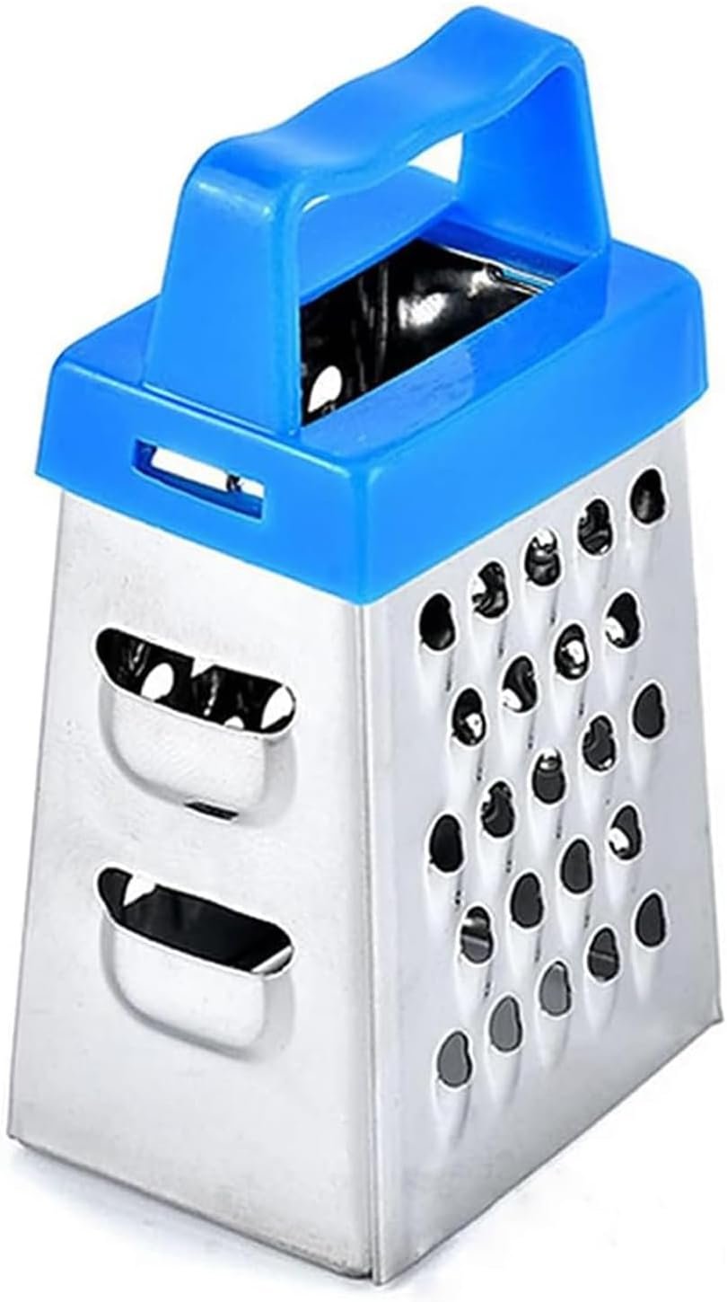 GOODFEER Mini Cheese Grater, 3 Pieces Stainless Steel Small Box Graters For Kitchen Slicer Cheese/Ginger/Vegetable,Pack of 3