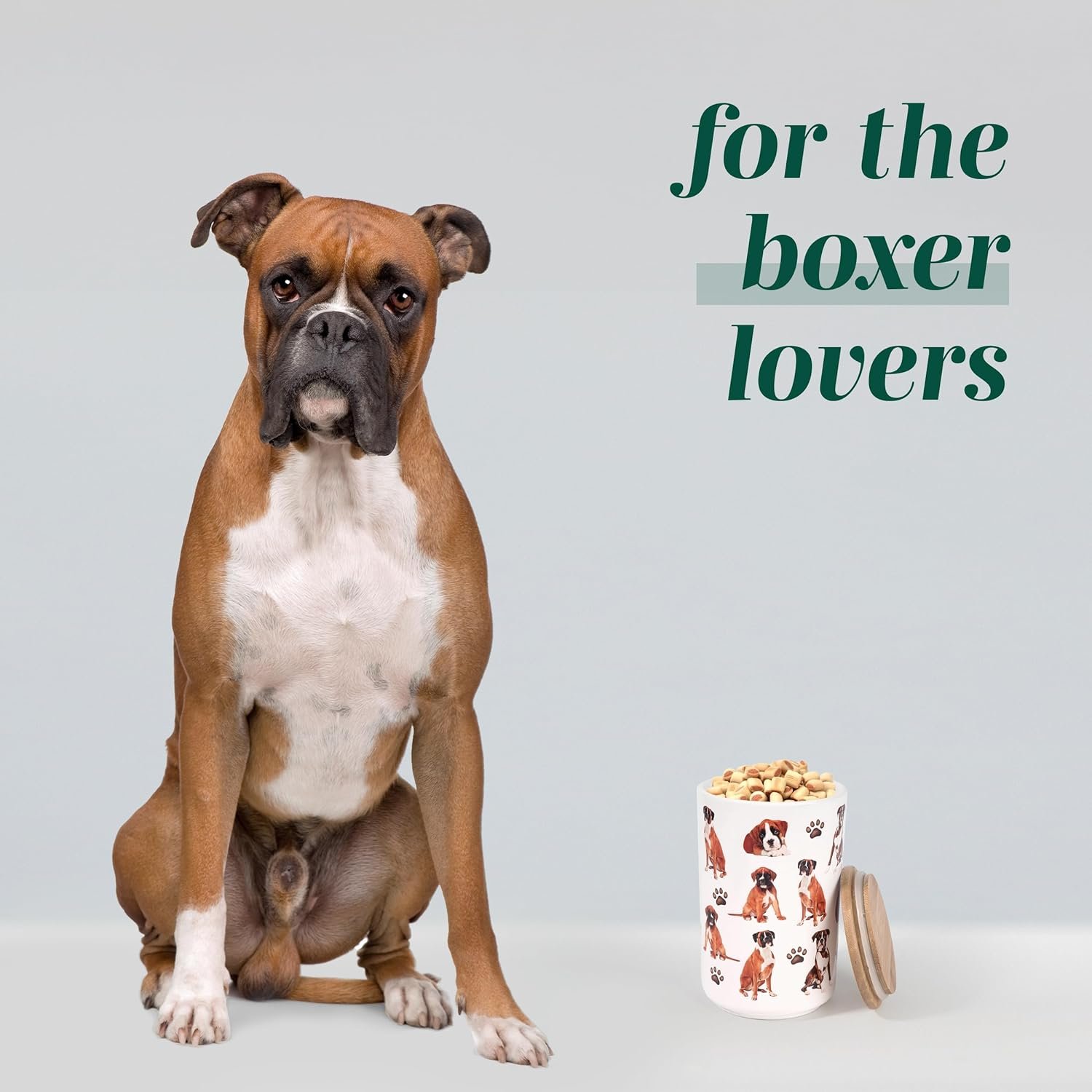 Greenline Goods Premium Dog Treat Ceramic Canister Set – Gray Airtight Canister for Fresh Treats, Ceramic Jar Containers with Lids, Farmhouse Canisters, Ideal Kitchen Canisters for Countertop Greenline Goods Premium Dog Treat Ceramic Canister Set – Gray Airtight Canister for Fresh Treats, Ceramic Jar Containers with Lids, Farmhouse Canisters, Ideal Kitchen Canisters for Countertop