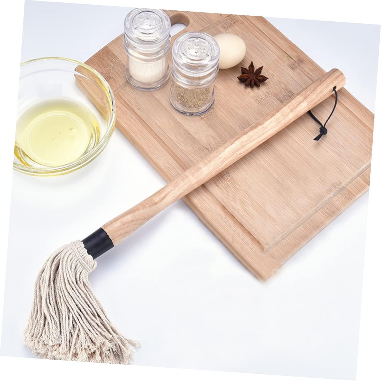 Grill Tool Barbecue Utensil Barbecue Oil Brush Cast Iron Brush Marinating Brush Barbecue Sauce Brush Kitchen Cooking Tools Mop Brush Bbq Meat Brush Bamboo Soy Sauce Large Grill Tool Barbecue Utensil Barbecue Oil Brush Cast Iron Brush Marinating Brush Barbecue Sauce Brush Kitchen Cooking Tools Mop Brush Bbq Meat Brush Bamboo Soy Sauce Large