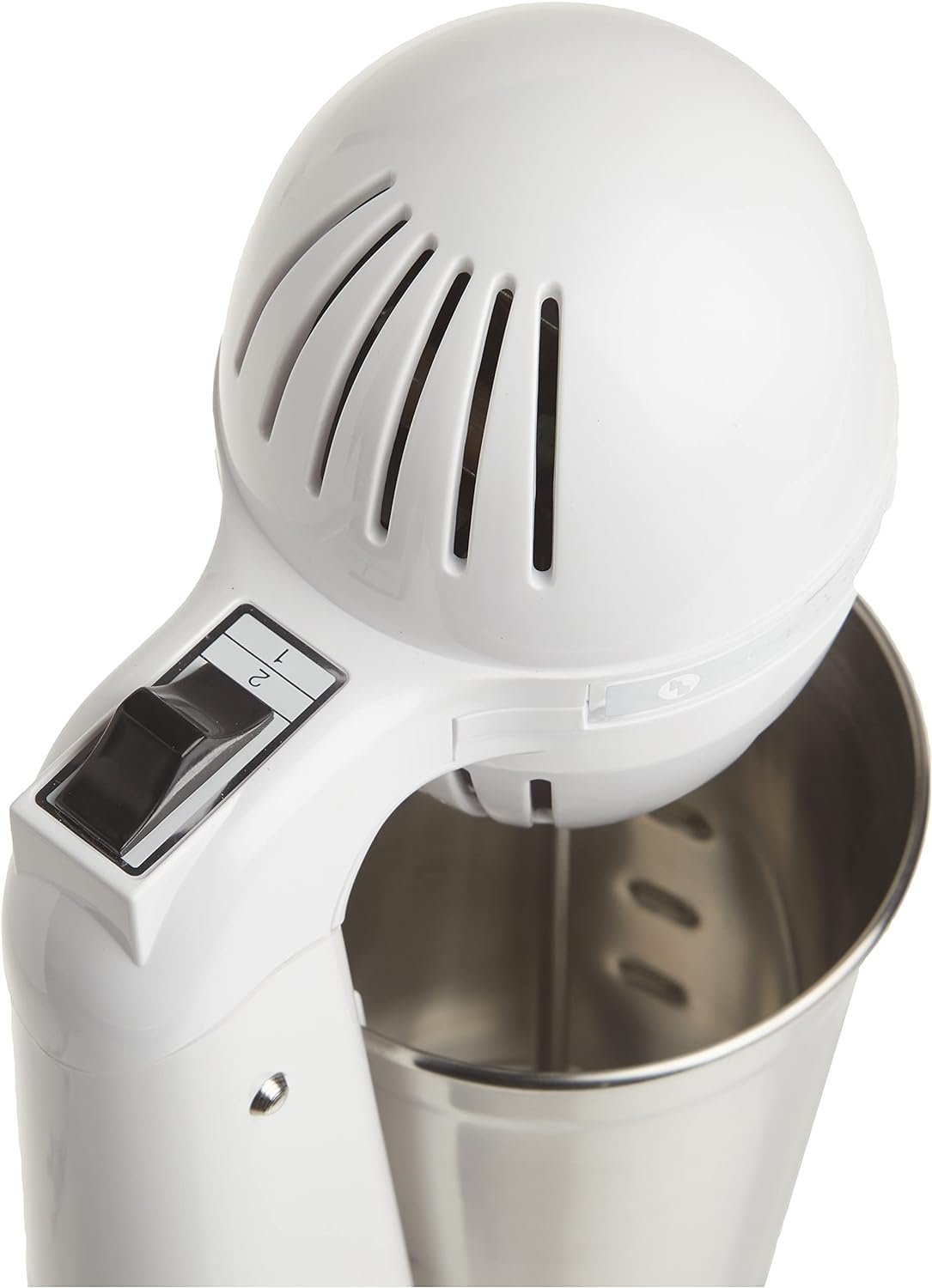 Hamilton Beach 727B DrinkMaster Electric Drink Mixer, Restaurant-Quality Retro Milkshake Maker  Milk Frother, 2 Speeds, Extra-Large 28 oz. Stainless Steel Cup, White Hamilton Beach 727B DrinkMaster Electric Drink Mixer, Restaurant-Quality Retro Milkshake Maker  Milk Frother, 2 Speeds, Extra-Large 28 oz. Stainless Steel Cup, White