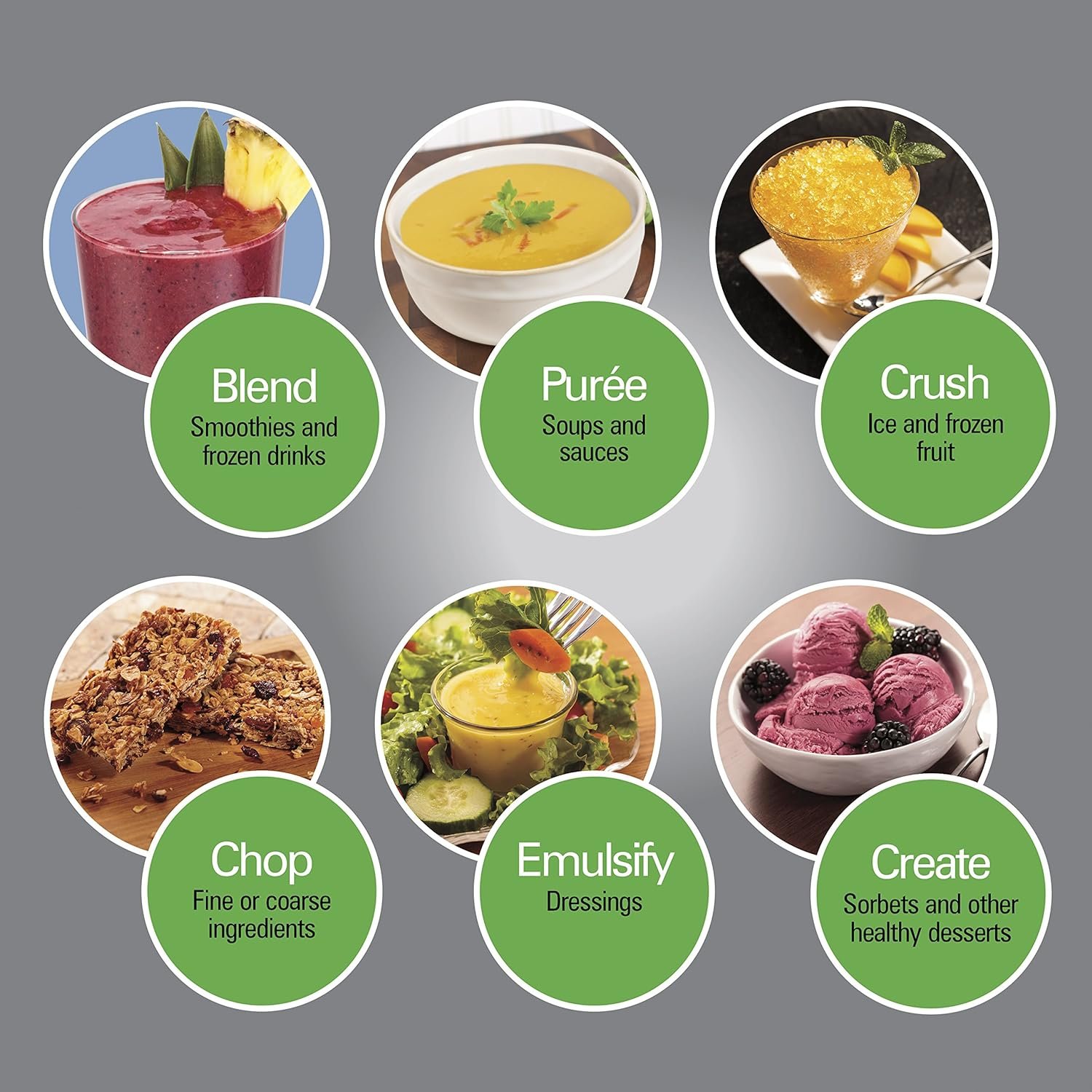 Hamilton Beach Professional Quiet Shield Blender, 1500W, 32oz BPA Free Jar, 4 Programs Variable Speed Dial for Puree, Ice Crush, Shakes and Smoothies, Silver (58870), 1500W Hamilton Beach Professional Quiet Shield Blender, 1500W, 32oz BPA Free Jar, 4 Programs Variable Speed Dial for Puree, Ice Crush, Shakes and Smoothies, Silver (58870), 1500W