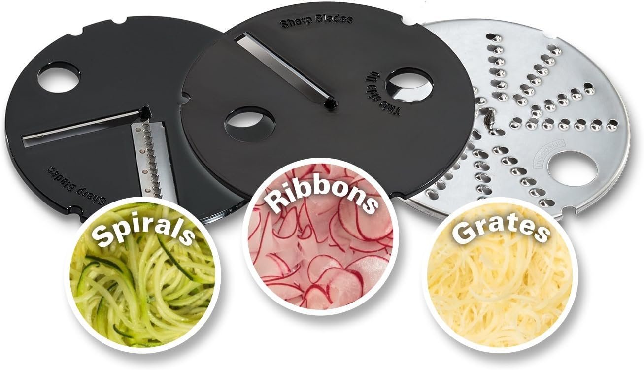 Hamilton Beach Spiralizer, 2 Speed Motorized Vegetable Slicer (59998)