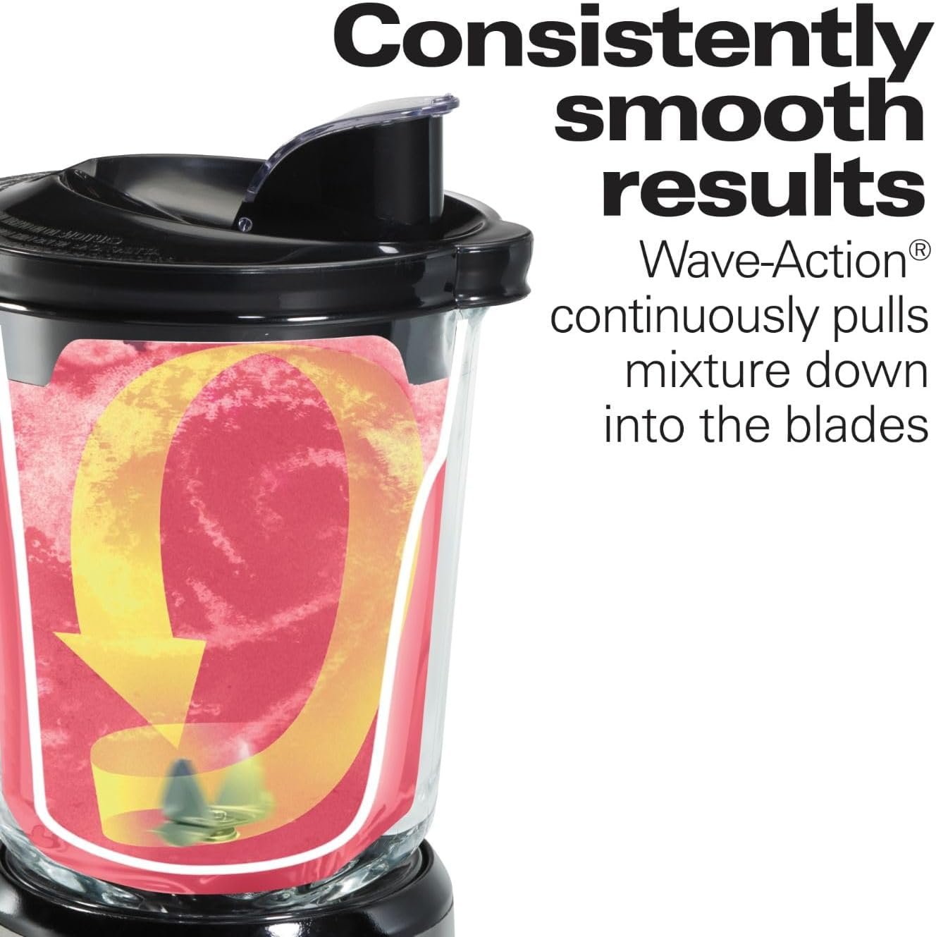 Hamilton Beach Wave Crusher Blender For Shakes and Smoothies With 40 Oz Glass Jar and 14 Functions, Ice Sabre Blades 700 Watts for Consistently Smooth Results, Black Stainless Steel (54220) Hamilton Beach Wave Crusher Blender For Shakes and Smoothies With 40 Oz Glass Jar and 14 Functions, Ice Sabre Blades 700 Watts for Consistently Smooth Results, Black Stainless Steel (54220)